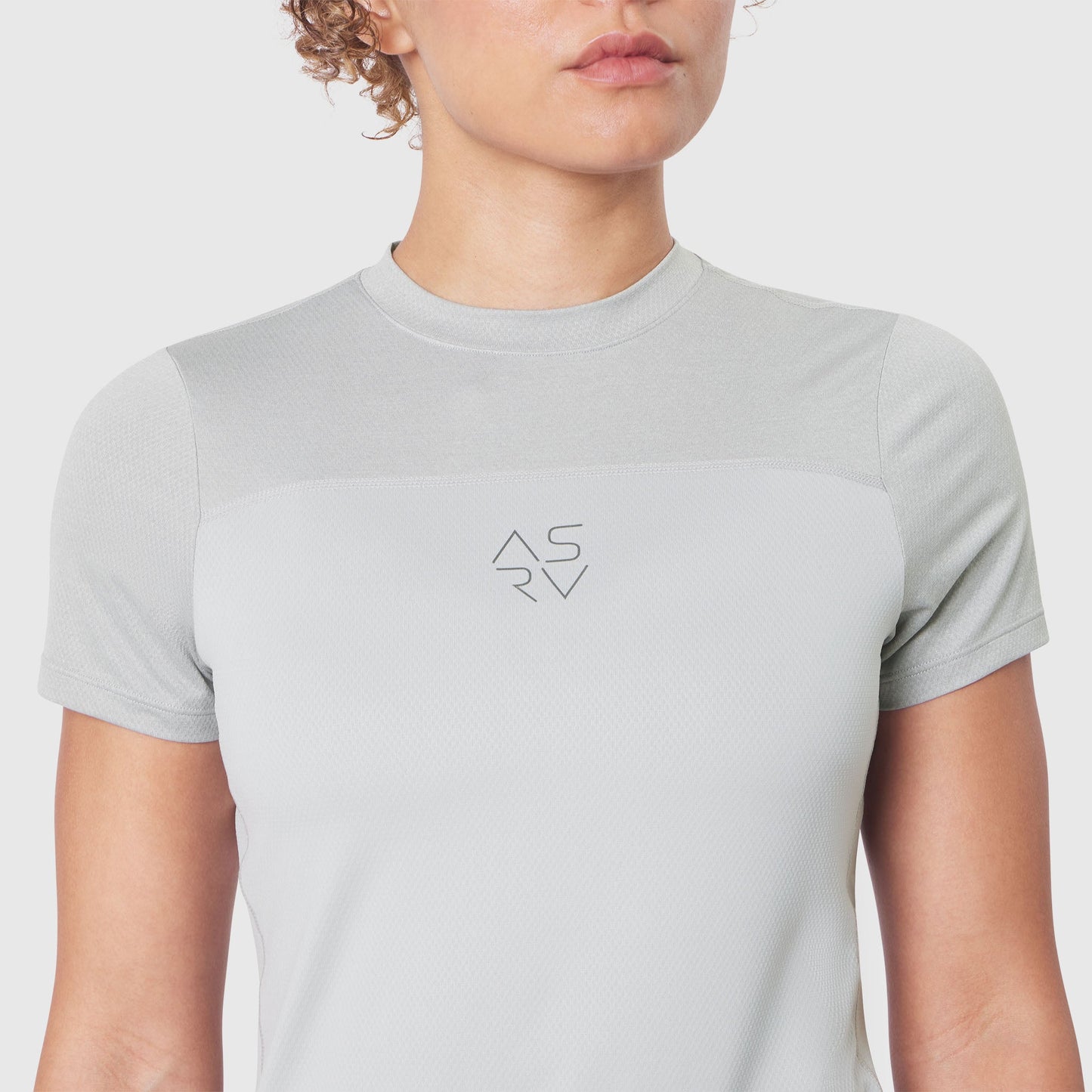 W086. AEROSILVER® UPF50+ Run Tee Slate Grey | ASRV Discount