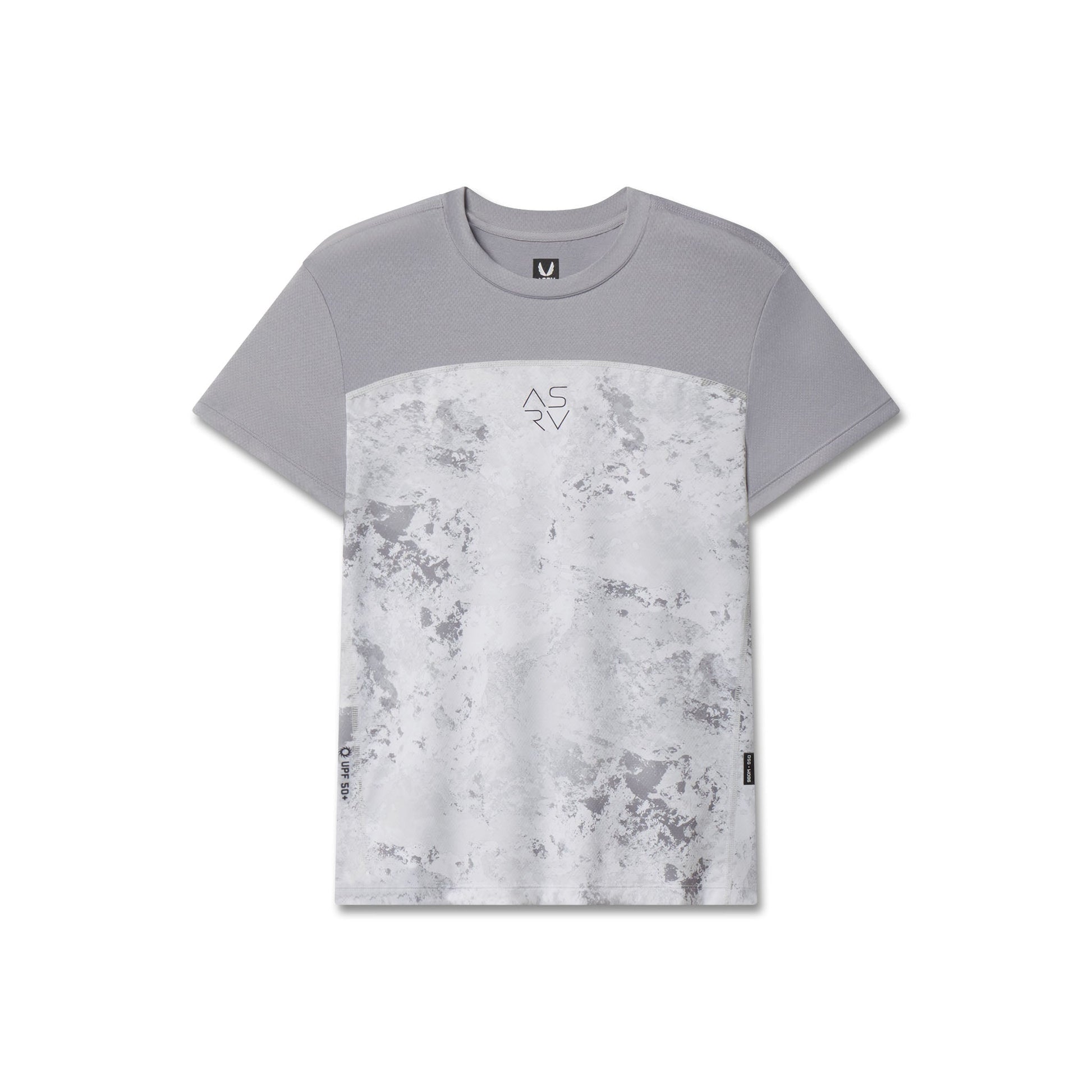 W086. AEROSILVER® UPF50+ Run Tee Sedona Snow Camo | ASRV near me