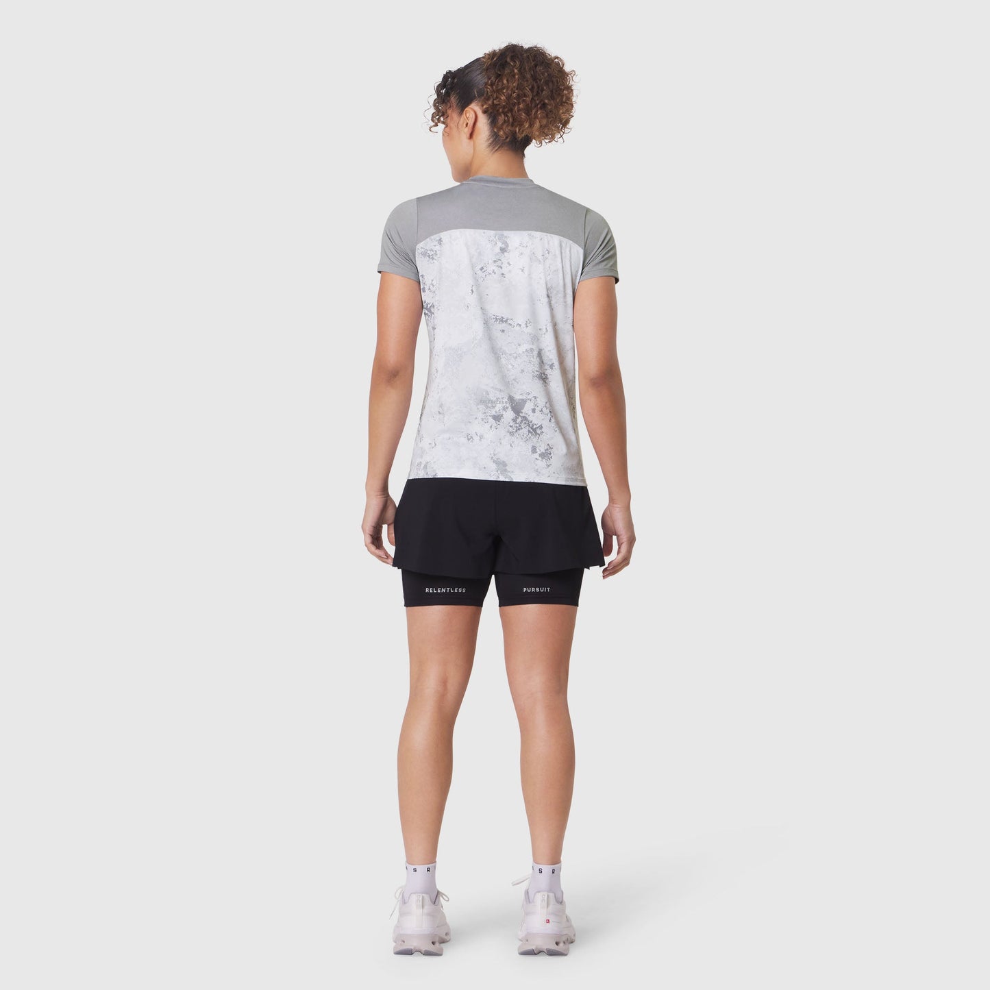 W086. AEROSILVER® UPF50+ Run Tee Sedona Snow Camo | ASRV near me