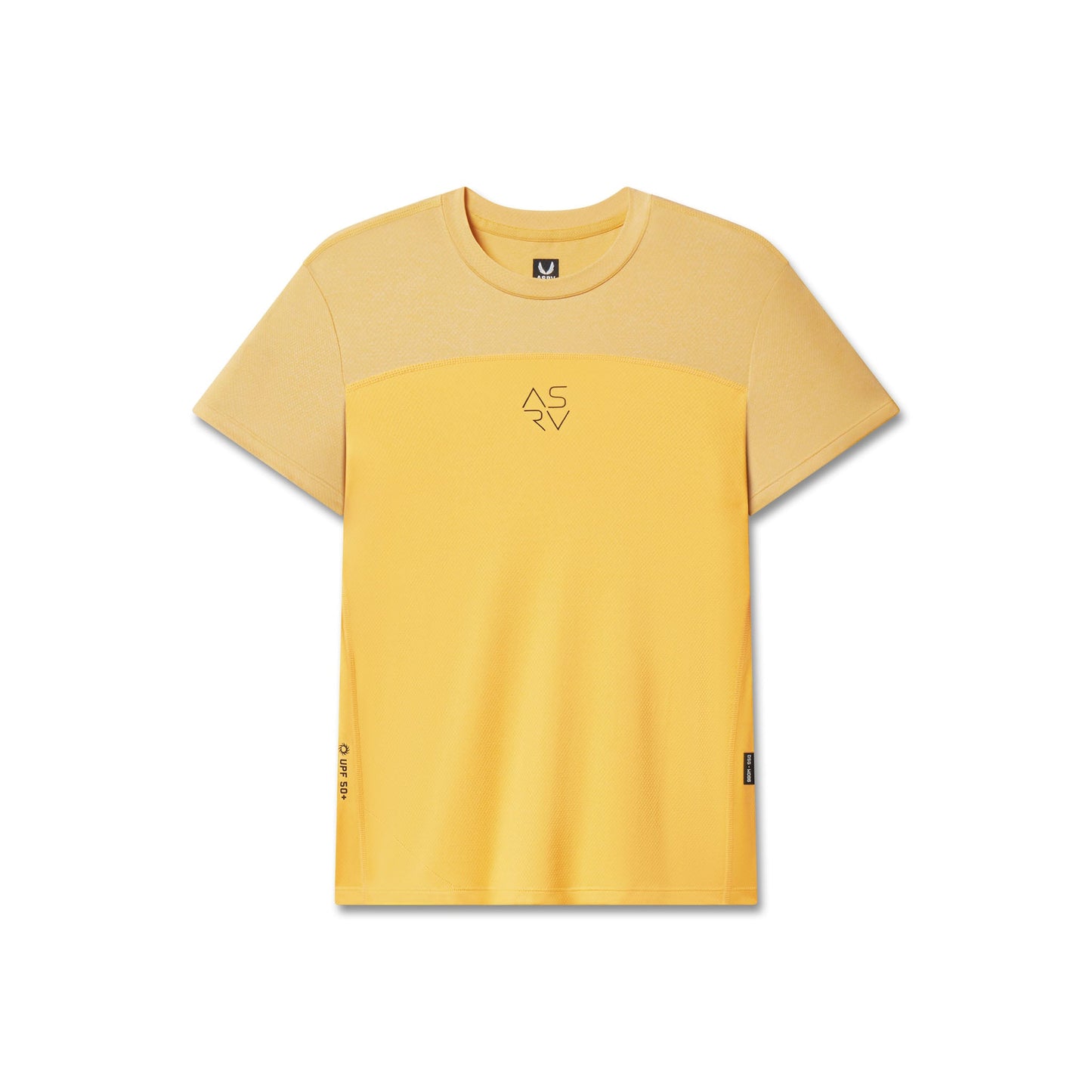 W086. AEROSILVER® UPF50+ Run Tee Amber | ASRV US