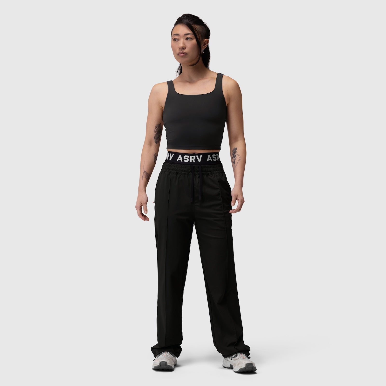 W022. LYCRA® 2-in-1 Tank Top Black | ASRV sale