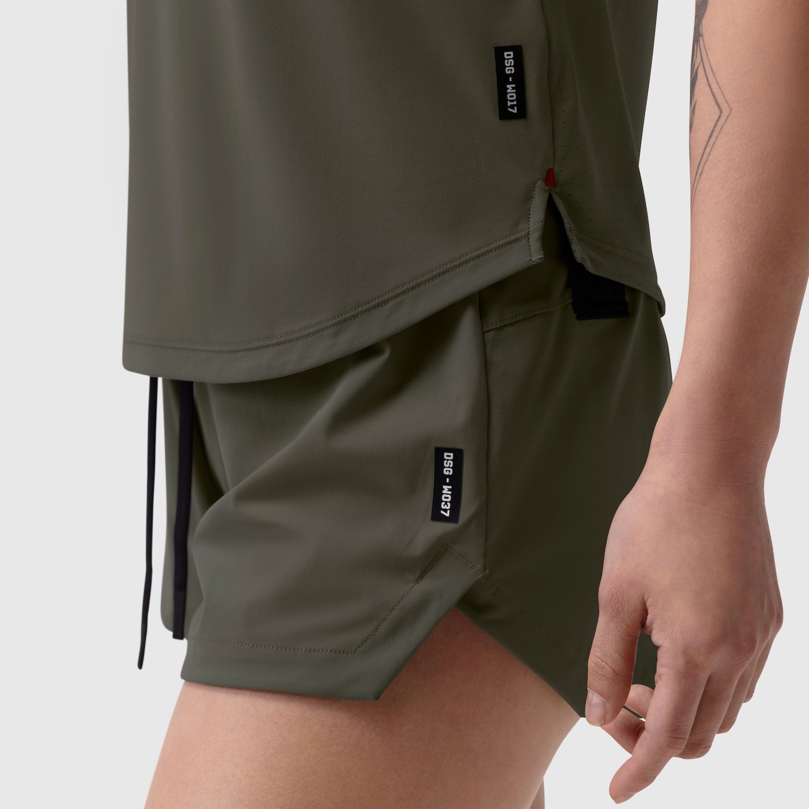 W017. Laser-Vent™ Established Tee Olive | ASRV discount