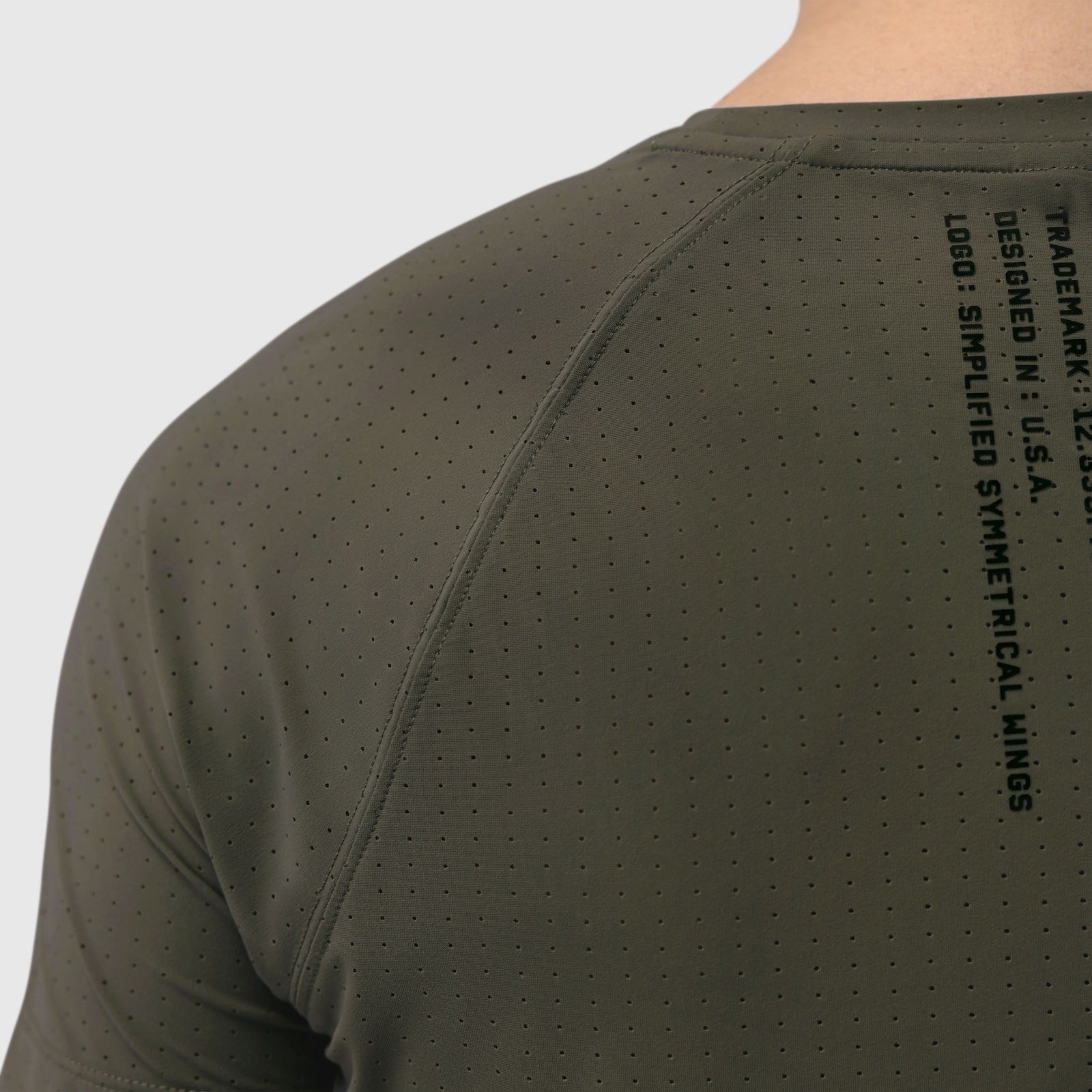 W017. Laser-Vent™ Established Tee Olive | ASRV discount