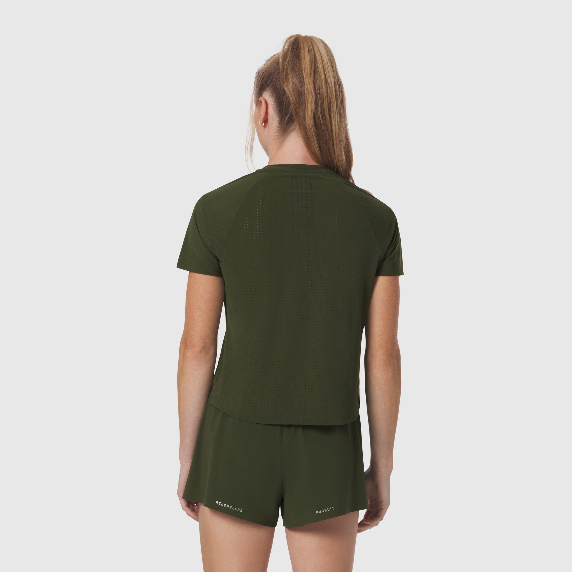 W017. Laser-Vent™ Established Tee Olive | ASRV discount