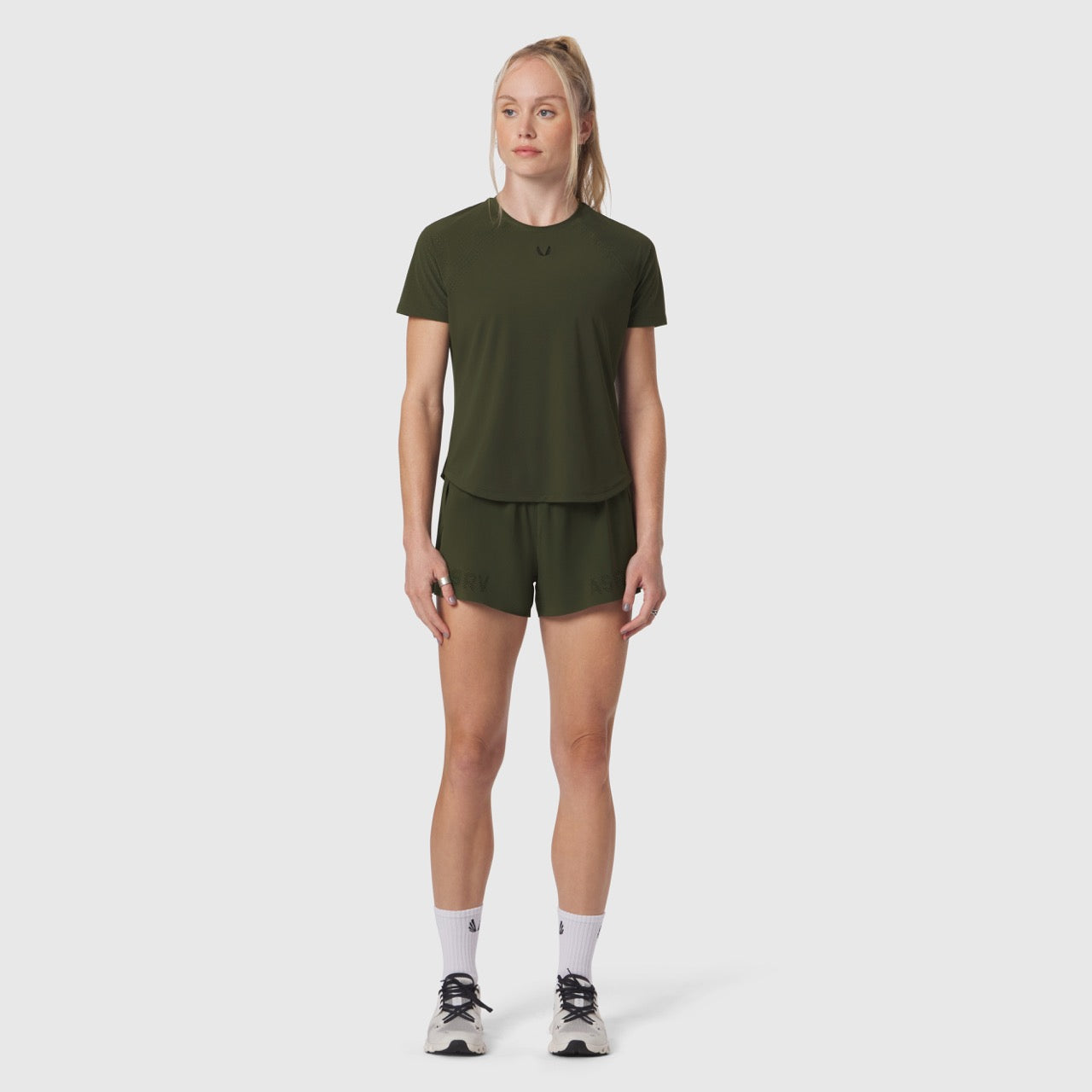 W017. Laser-Vent™ Established Tee Olive | ASRV discount