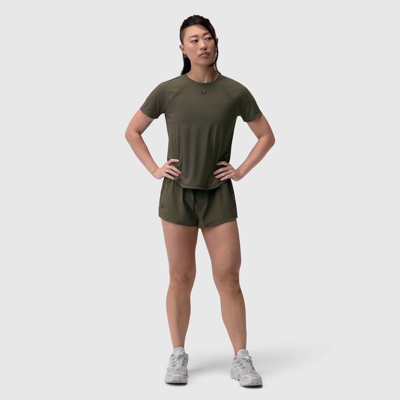 W017. Laser-Vent™ Established Tee Olive | ASRV discount