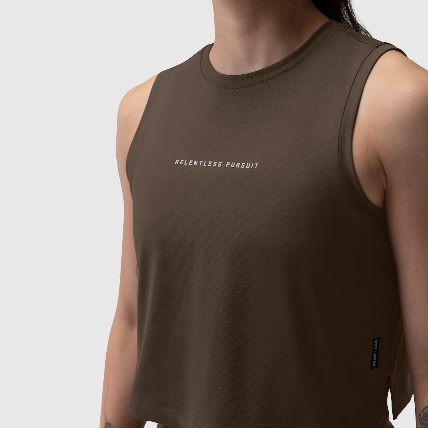 W020. AeroSilver® Tank Top Dark Earth "RP" | ASRV Online