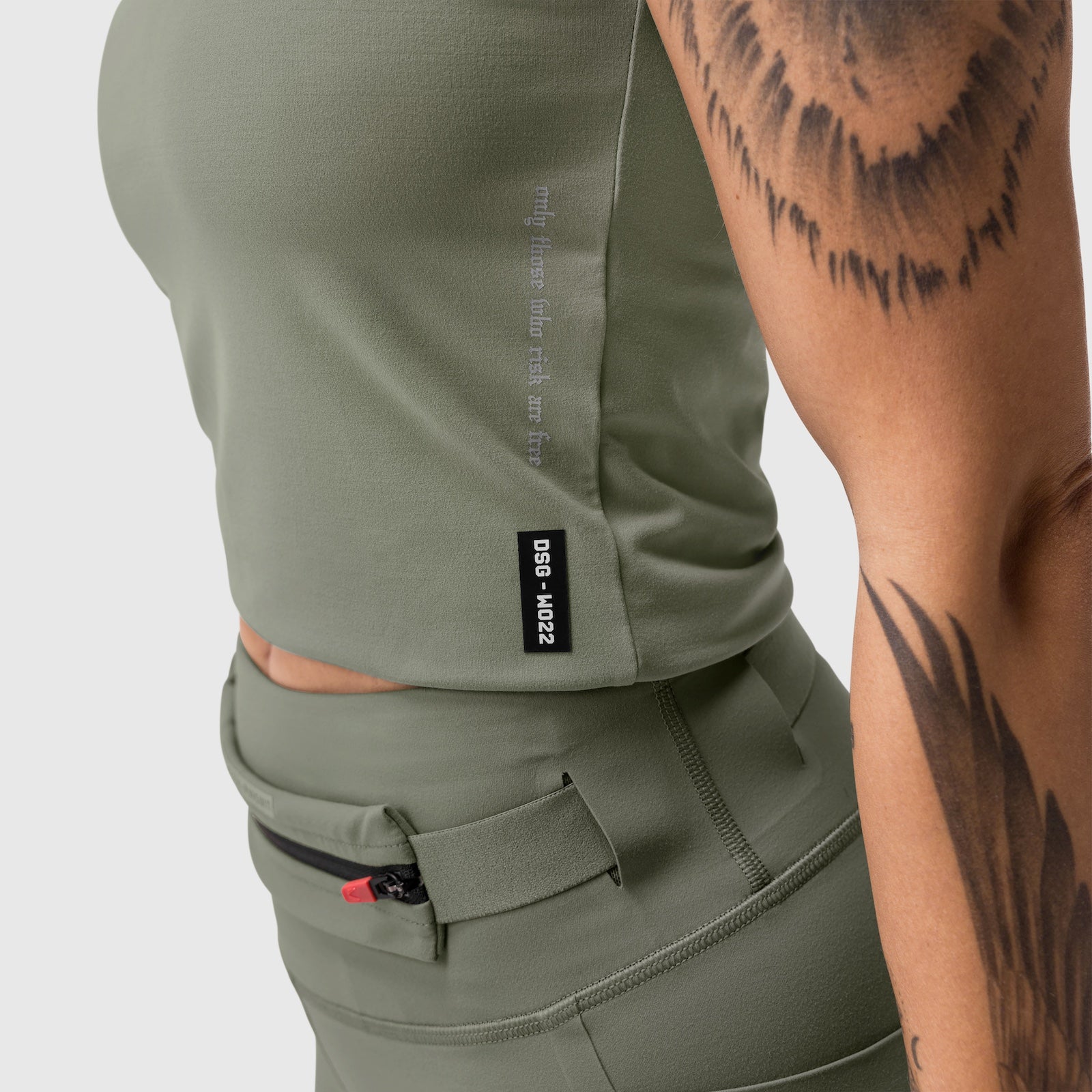 W022. LYCRA® 2-in-1 Tank Top Sage | ASRV near me