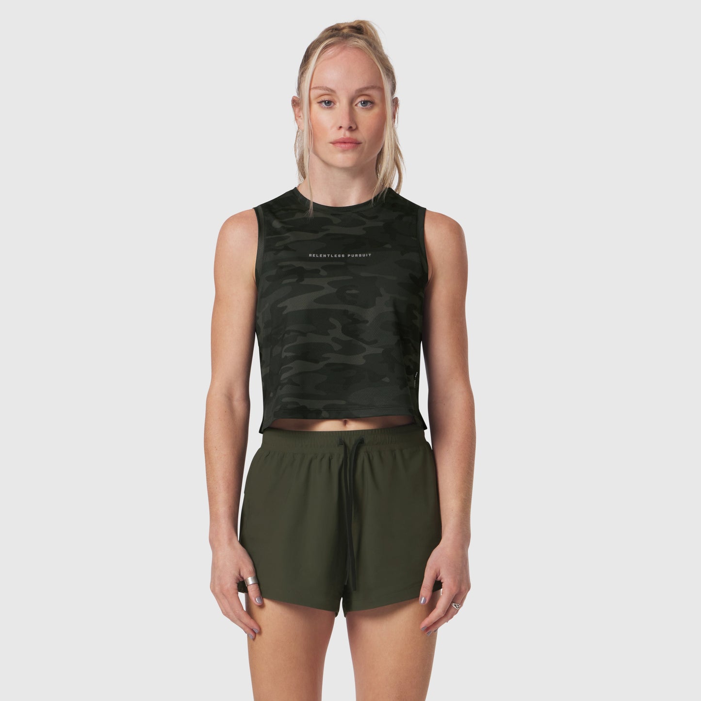 W020. AeroSilver® Tank Top Dark Camo "RP" | ASRV sale