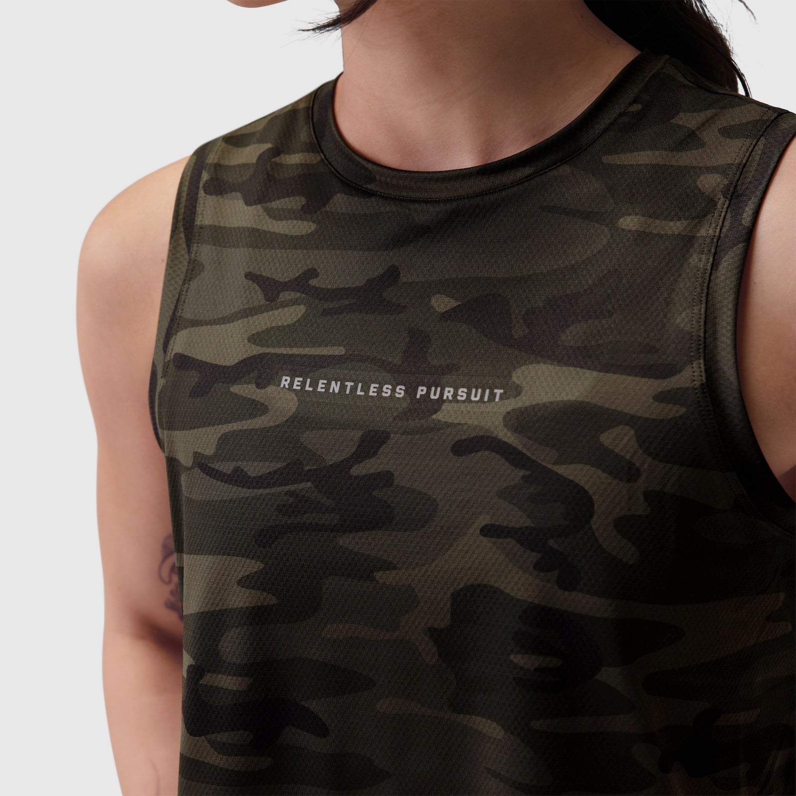 W020. AeroSilver® Tank Top Dark Camo "RP" | ASRV sale