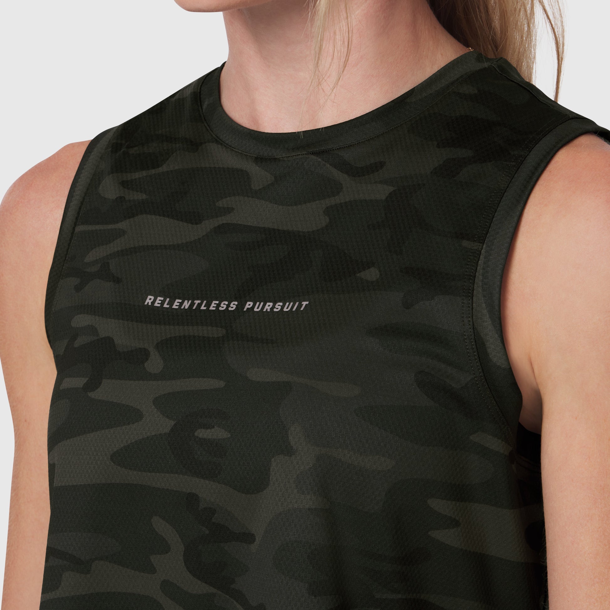 W020. AeroSilver® Tank Top Dark Camo "RP" | ASRV sale