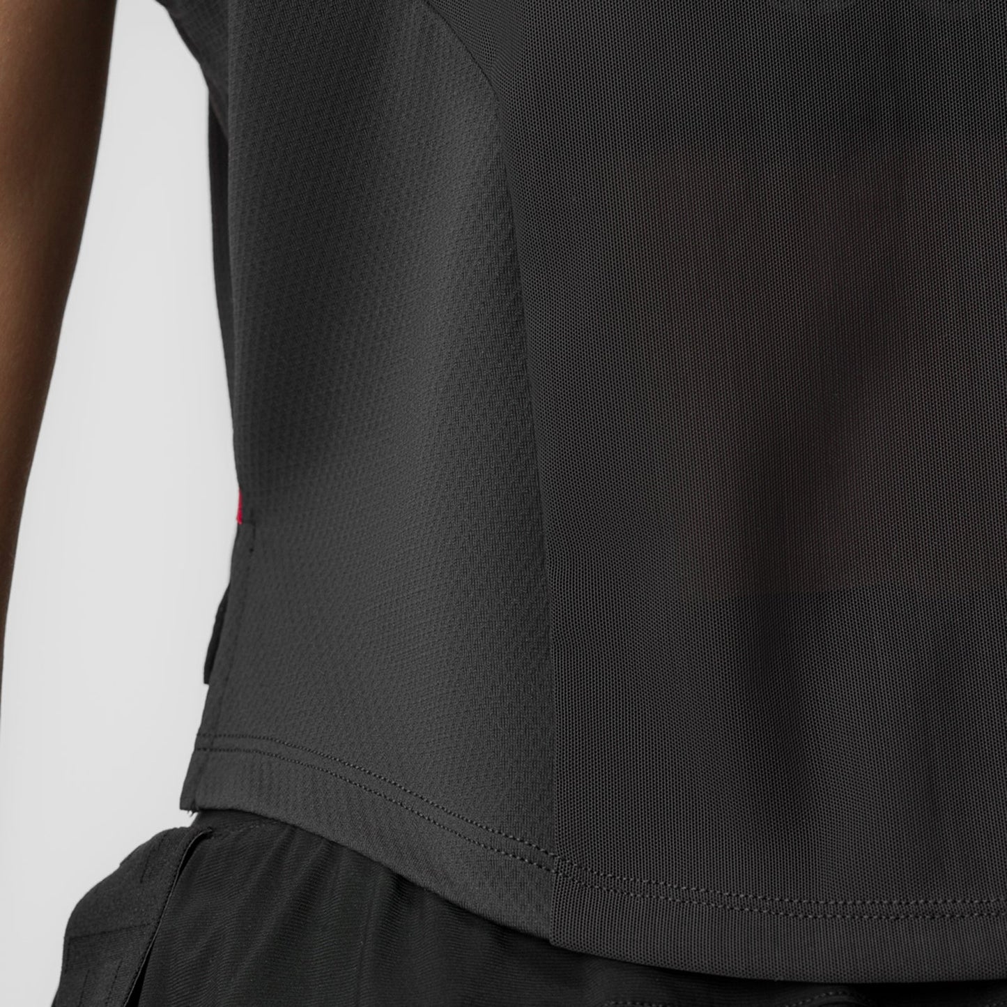 ASRV x Equinox AeroSilver® Cropped Training Tee Black | ASRV on sale
