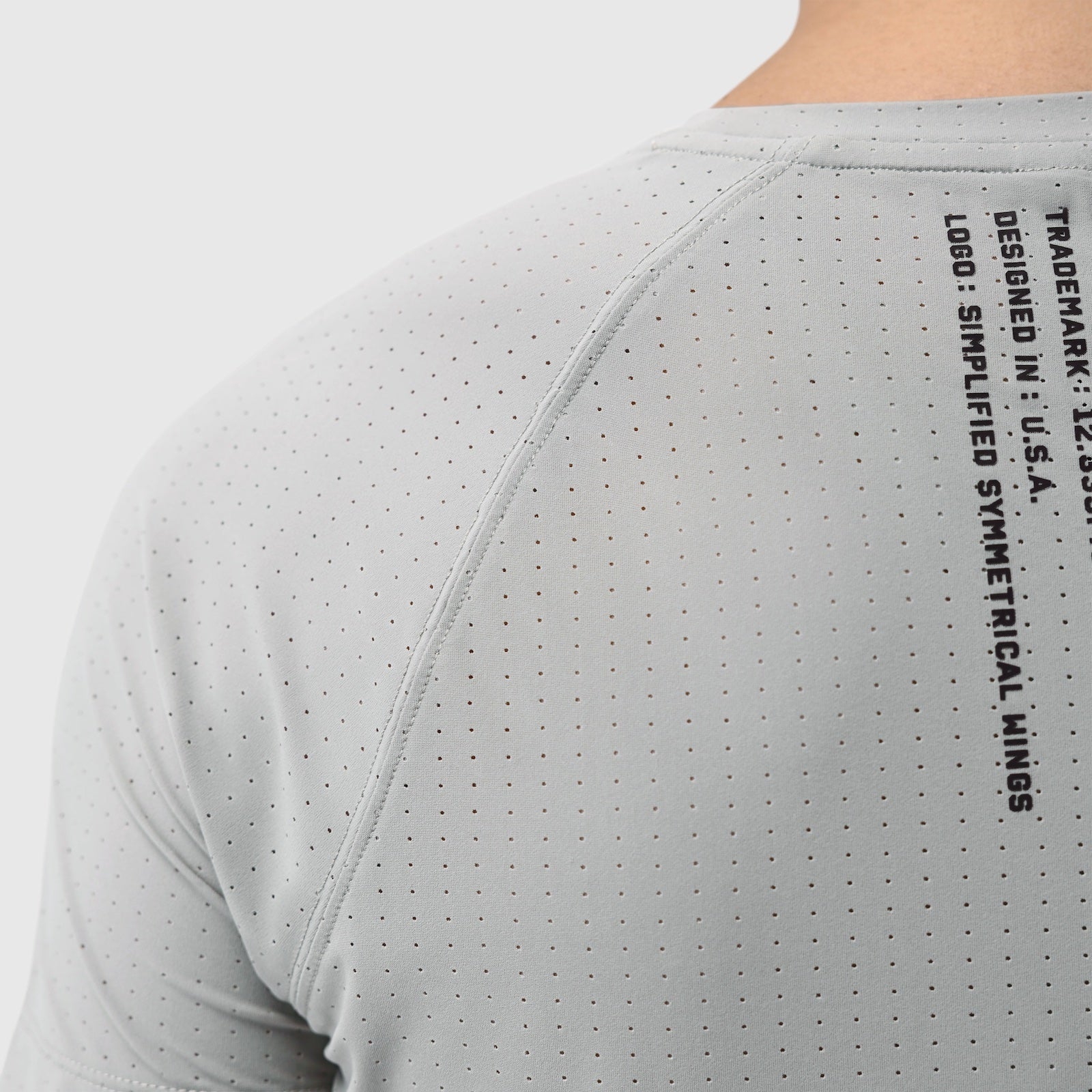 W017. Laser-Vent™ Established Tee Slate Grey | ASRV discount
