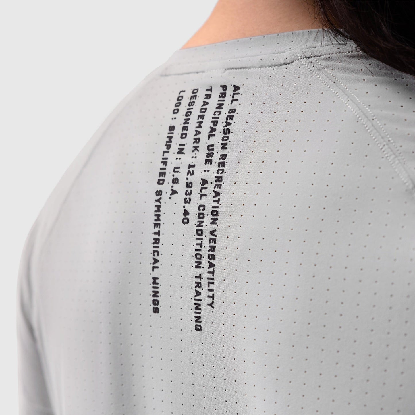 W017. Laser-Vent™ Established Tee Slate Grey | ASRV discount