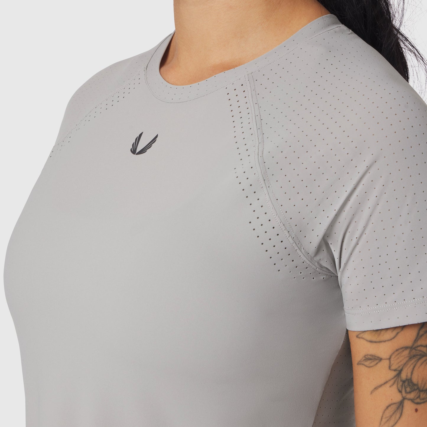 W017. Laser-Vent™ Established Tee Slate Grey | ASRV discount