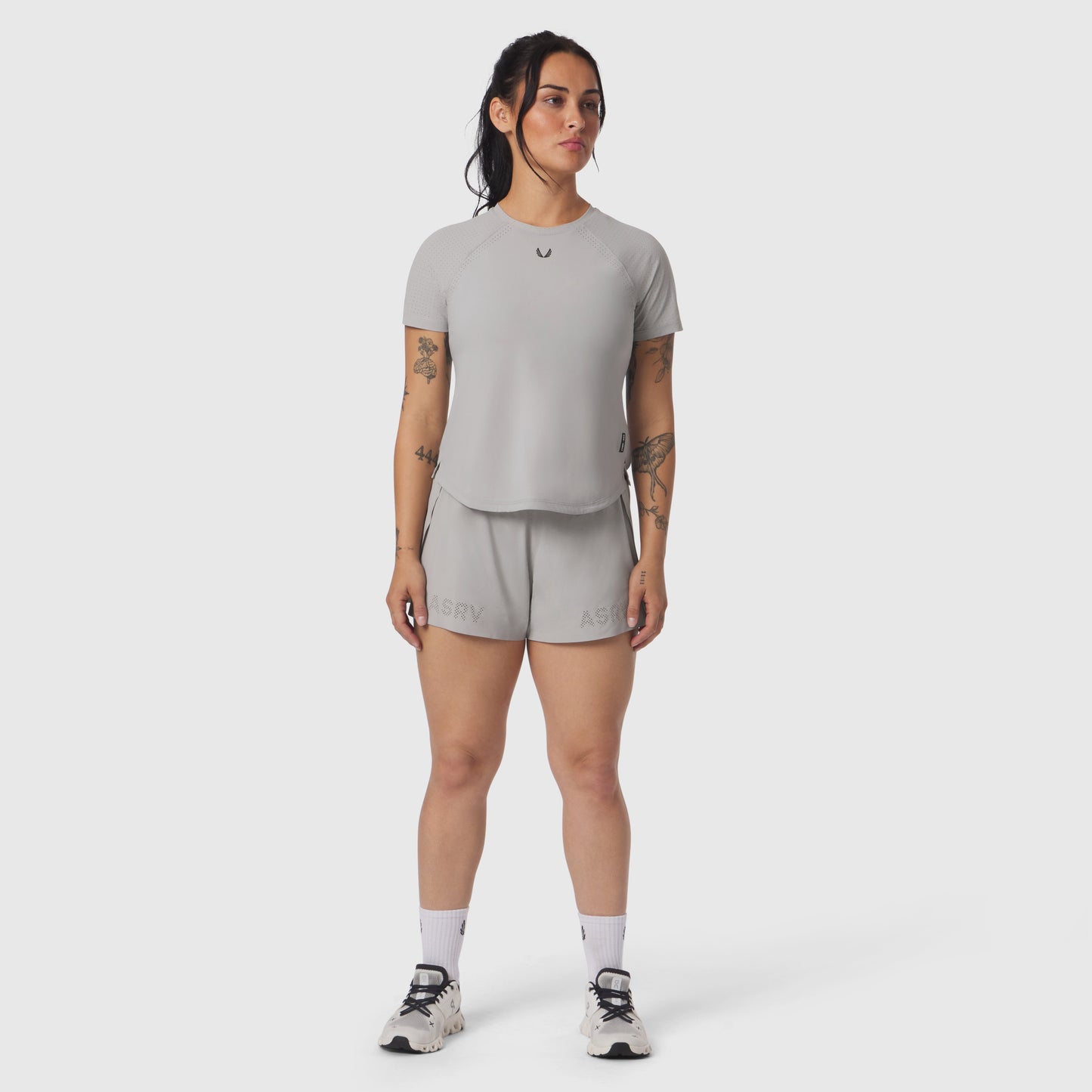 W017. Laser-Vent™ Established Tee Slate Grey | ASRV discount