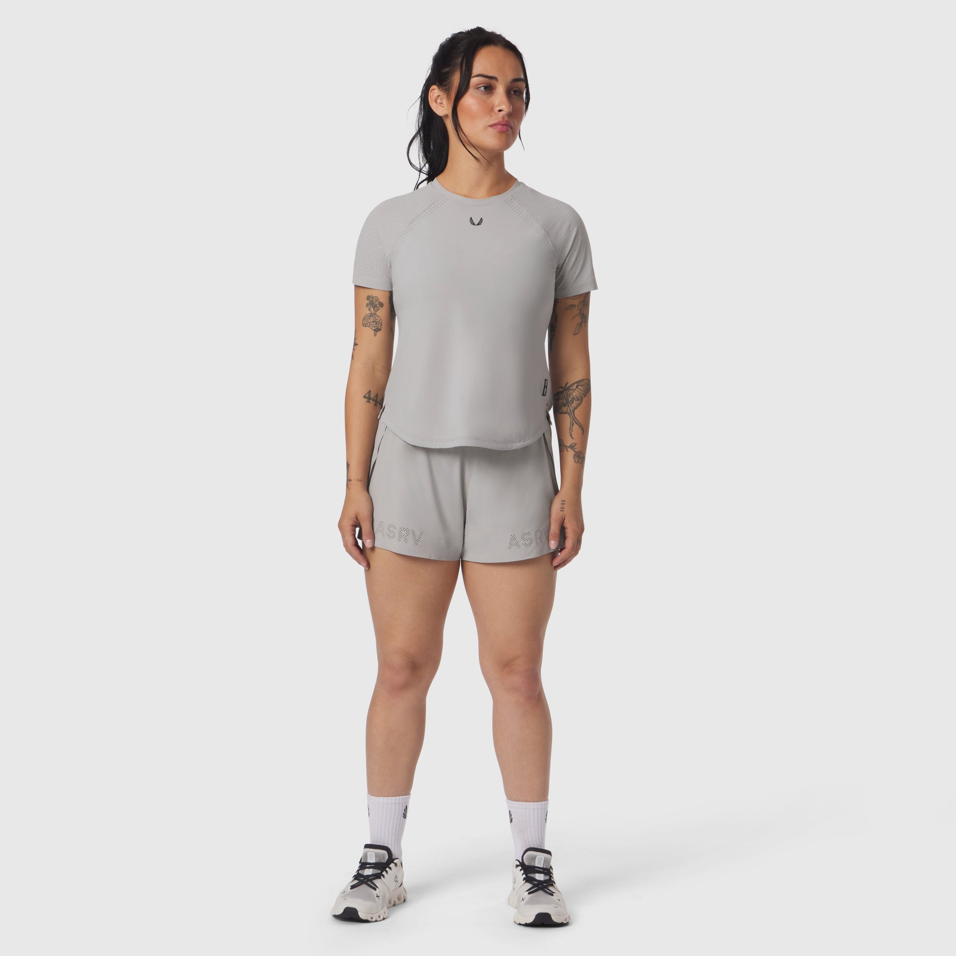 W017. Laser-Vent™ Established Tee Slate Grey | ASRV discount