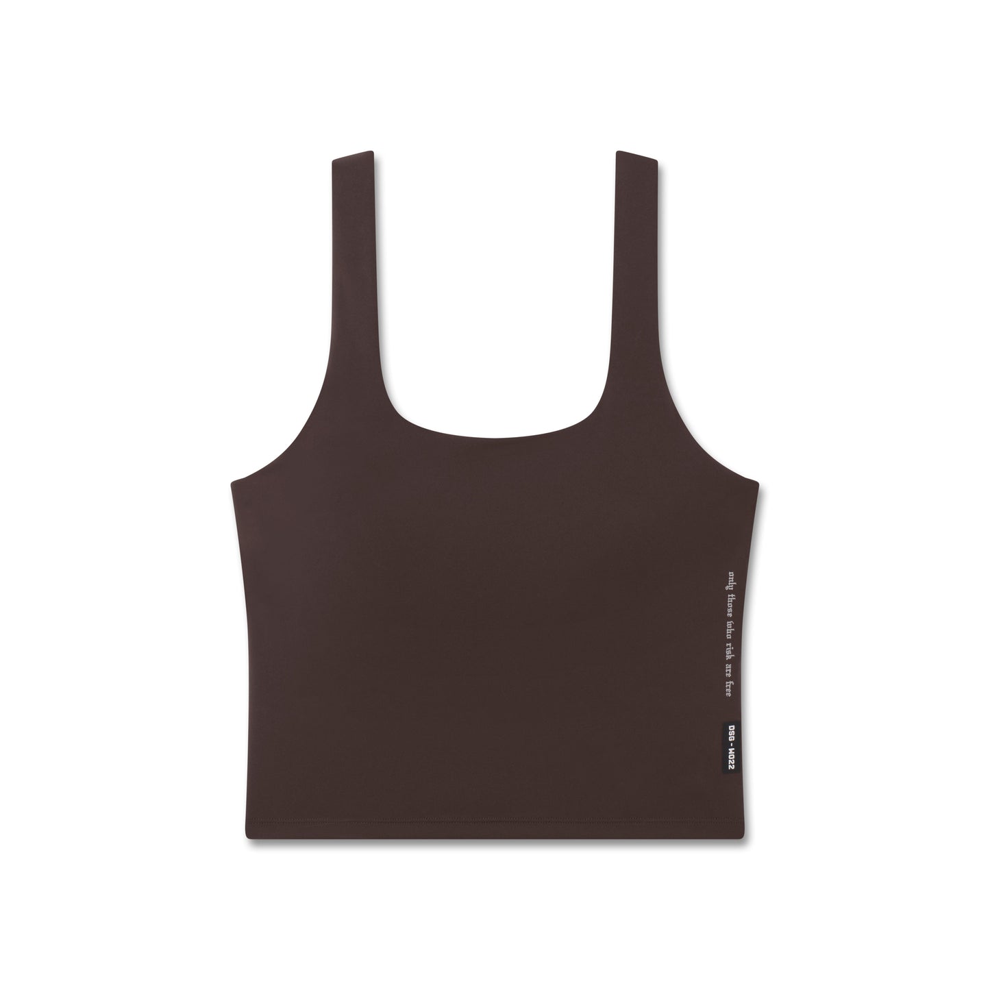 W022. LYCRA® 2-in-1 Tank Top Dark Earth | ASRV Discount