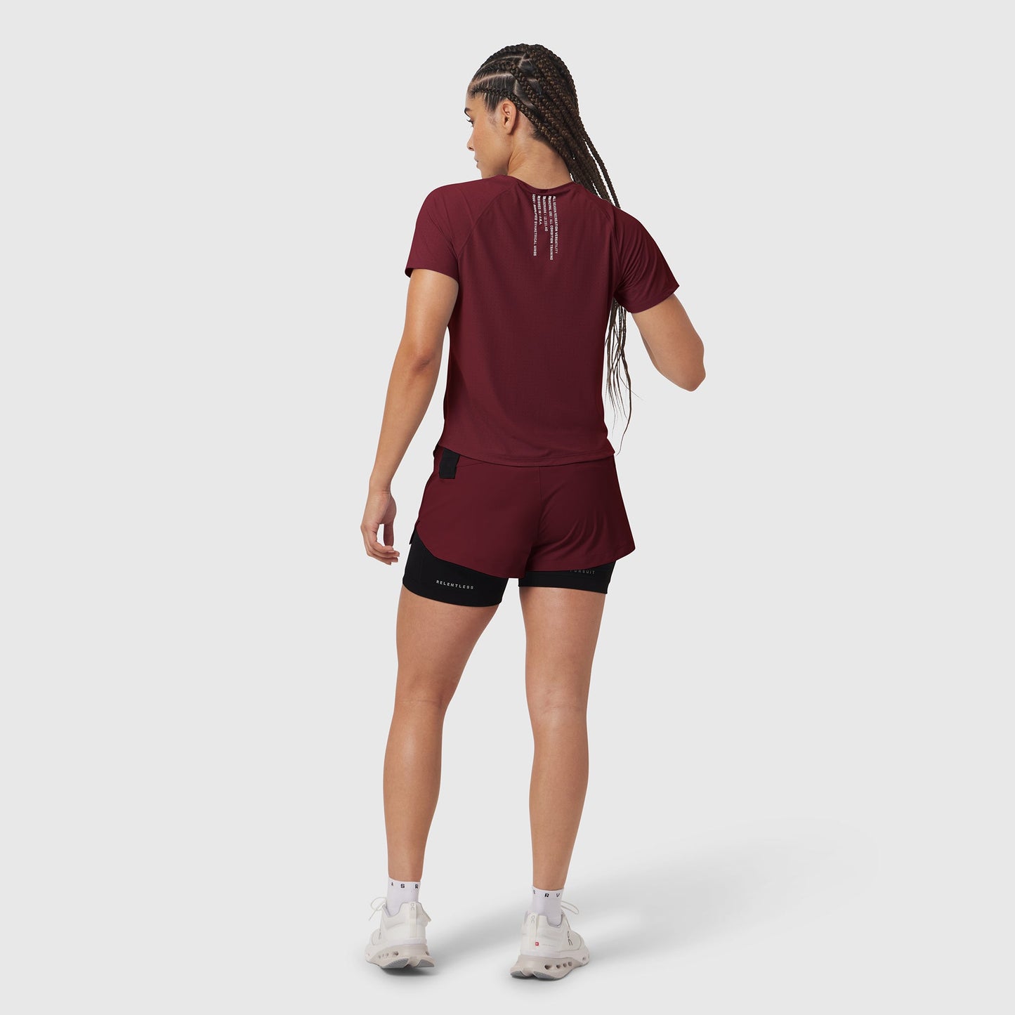 W017. Laser-Vent™ Established Tee Crimson | ASRV near me