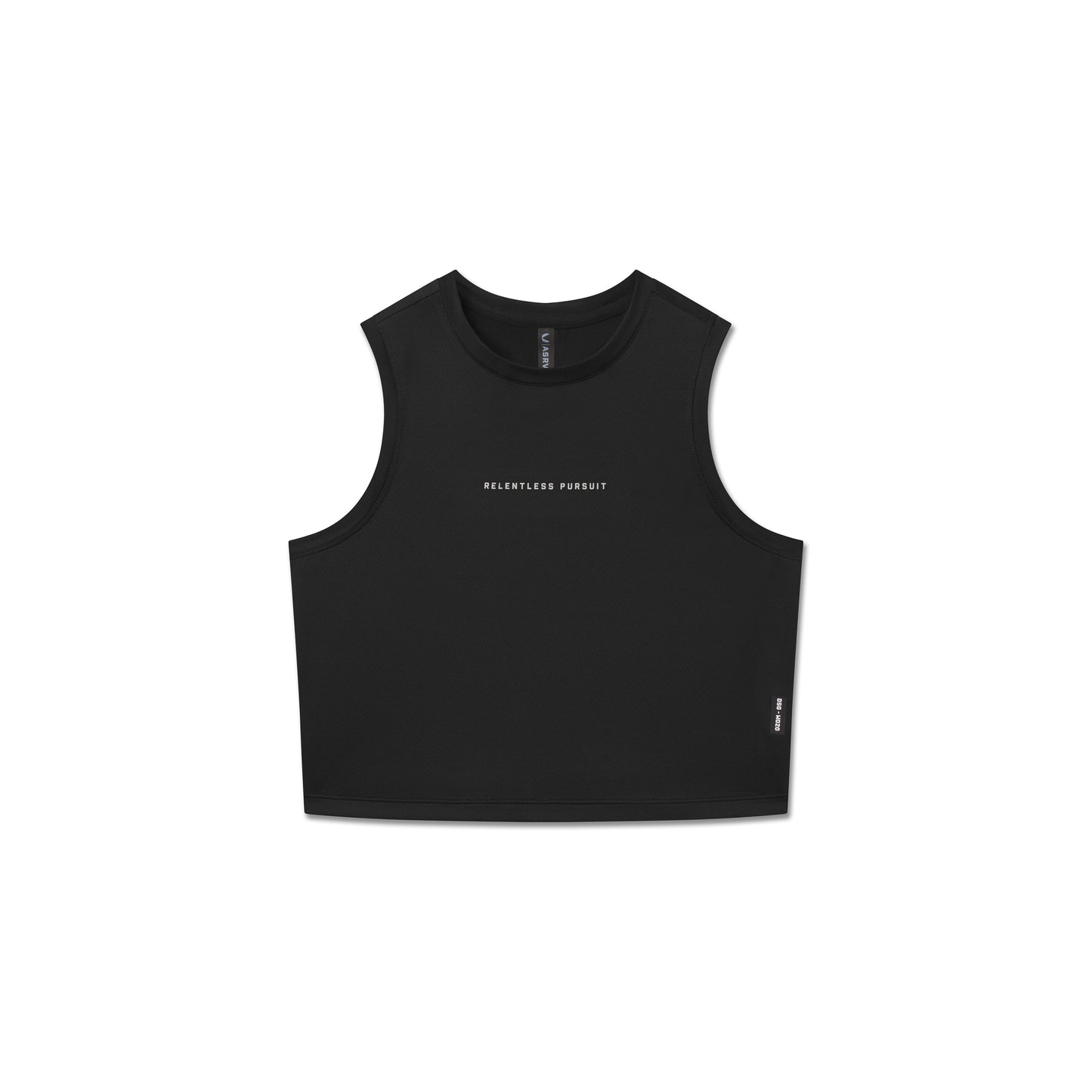 W020. AeroSilver® Tank Top Black "RP" | ASRV Discount