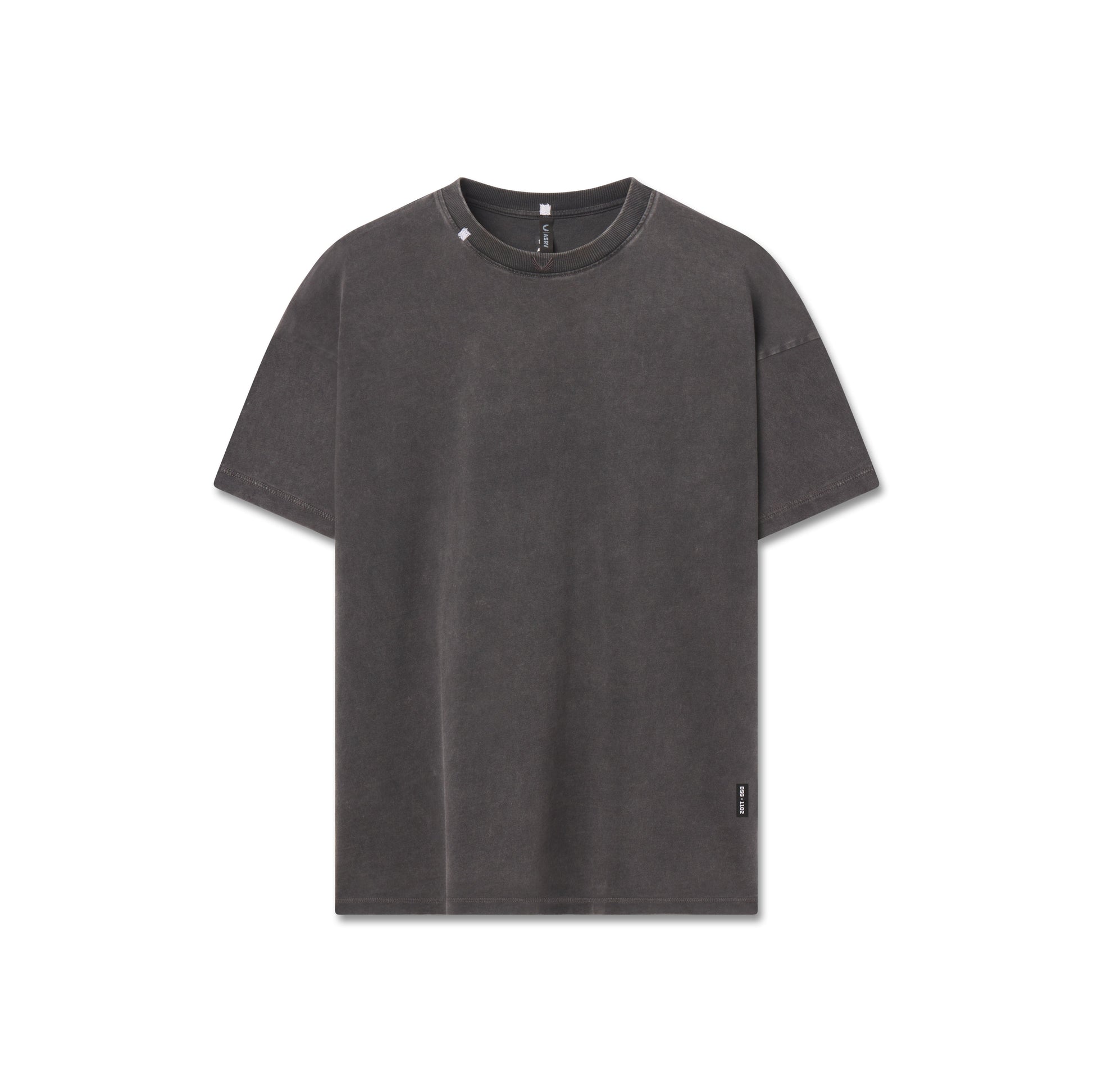 1102. Distressed Relaxed Tee Black | ASRV sale