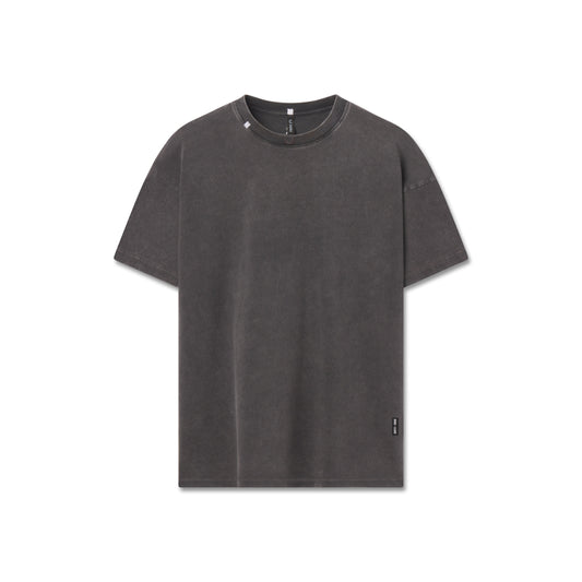 1102. Distressed Relaxed Tee Black | ASRV sale