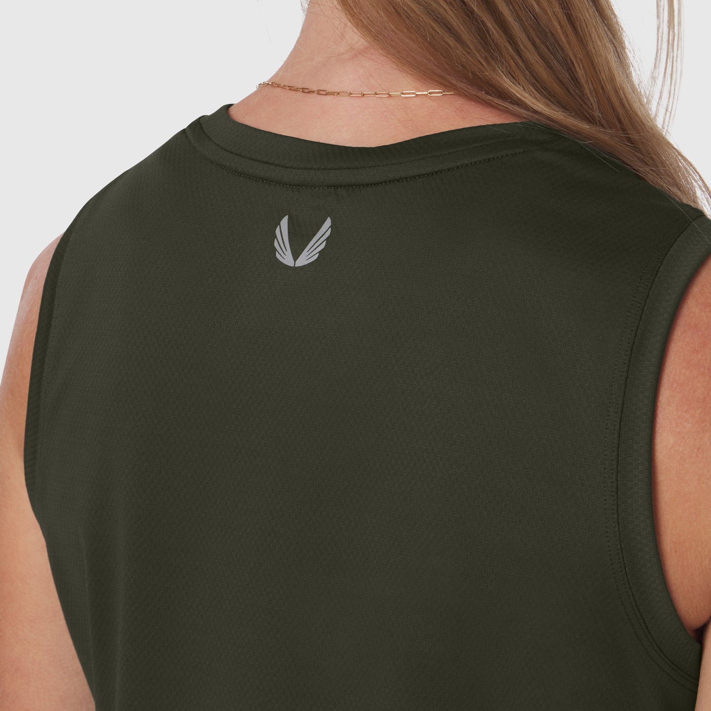 W020. AeroSilver® Tank Top Olive "RP" | ASRV discount