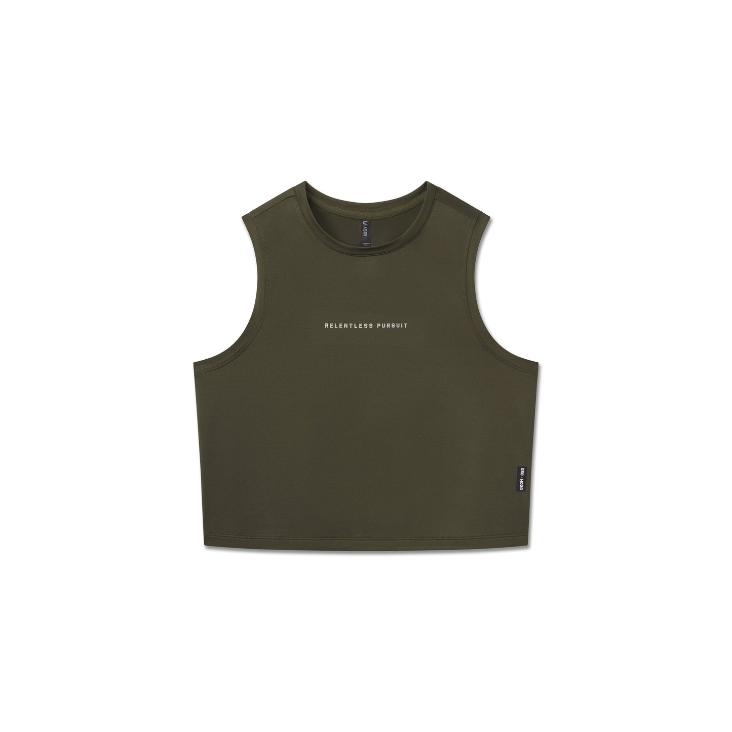 W020. AeroSilver® Tank Top Olive "RP" | ASRV discount