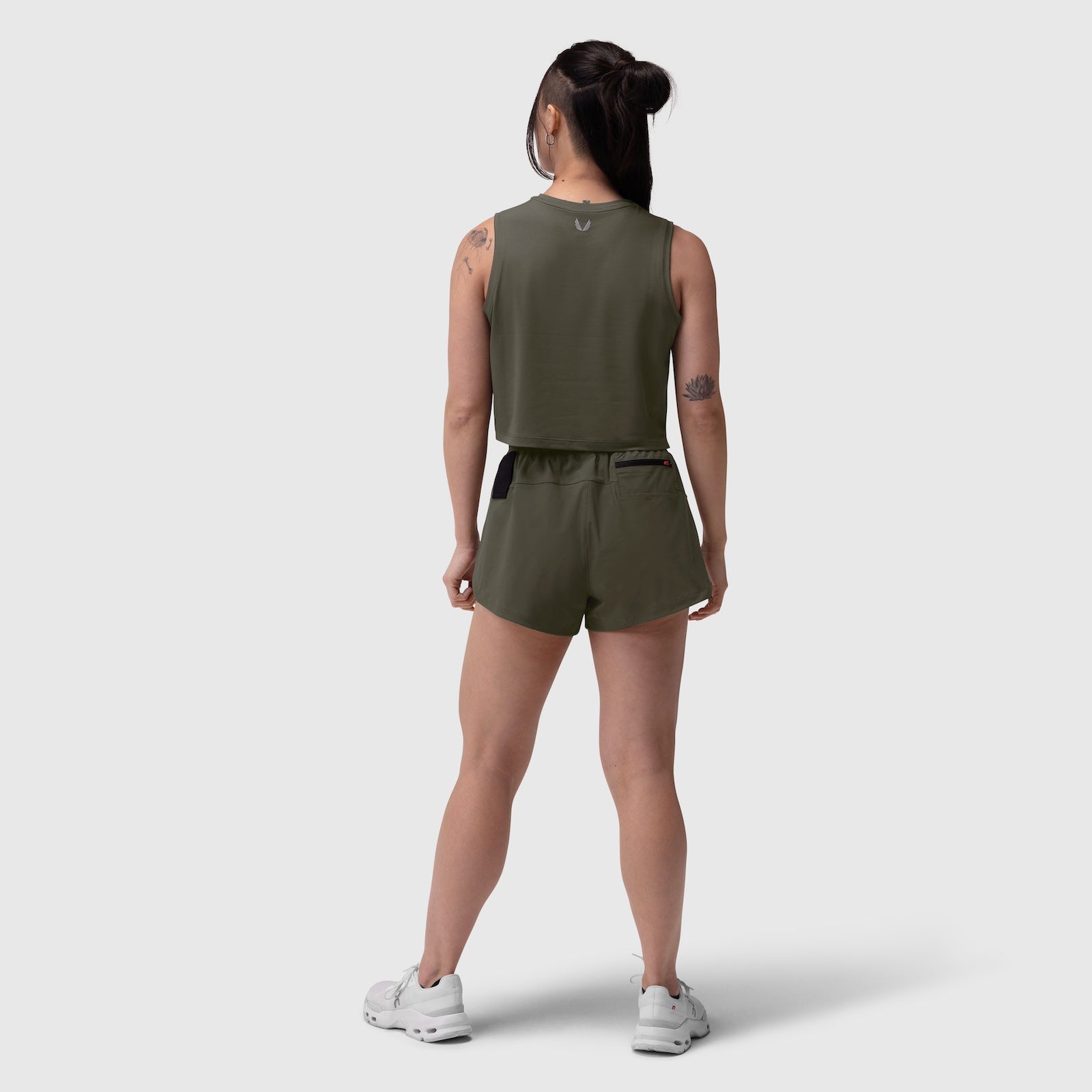 W020. AeroSilver® Tank Top Olive "RP" | ASRV discount