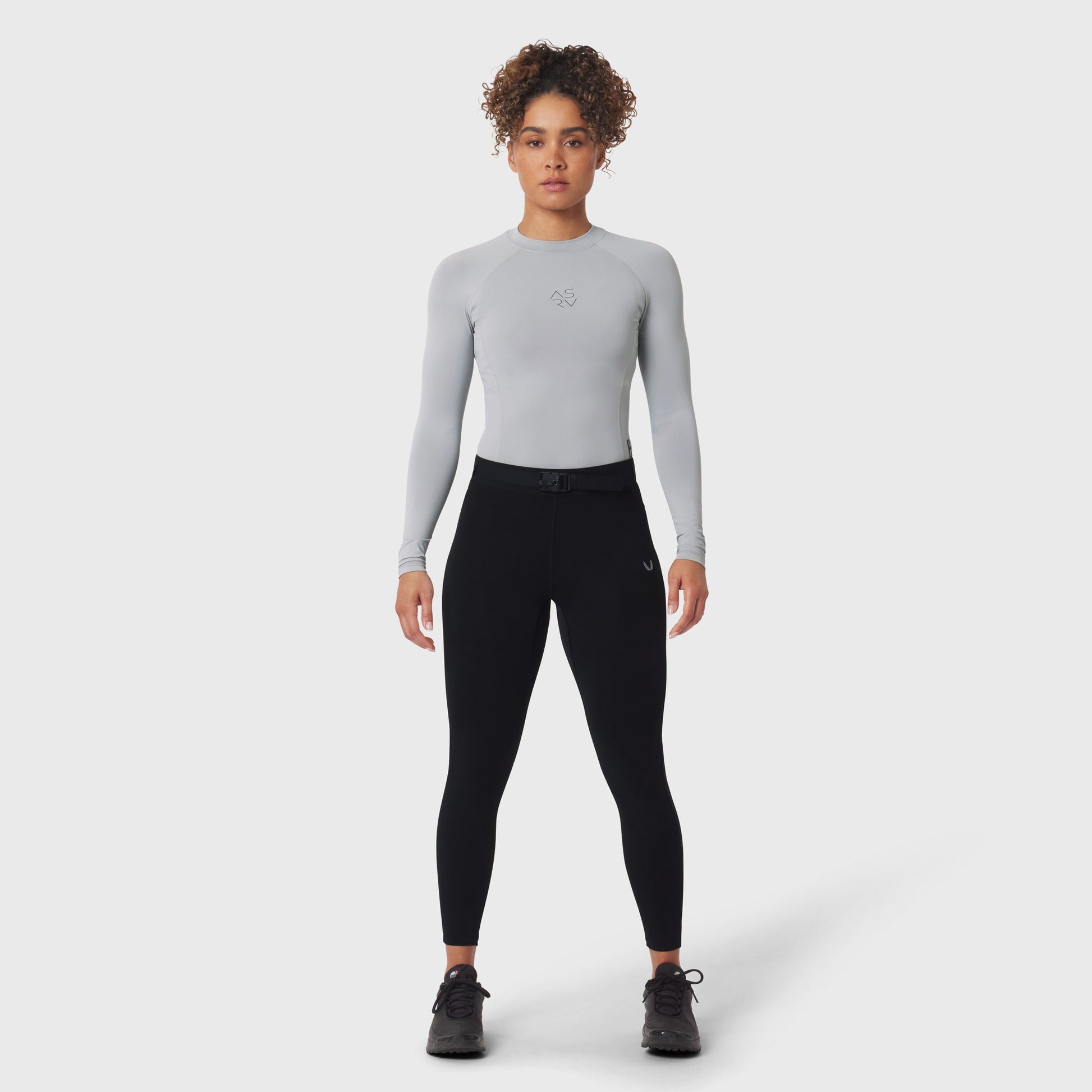 W058. LYCRA® ADAPTIV Baselayer Longsleeve Slate Grey | ASRV Discount