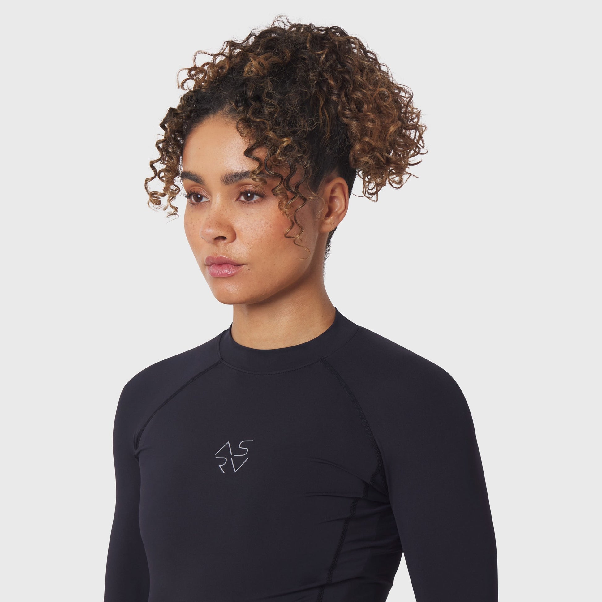 W058. LYCRA® ADAPTIV Baselayer Longsleeve Black | ASRV near me