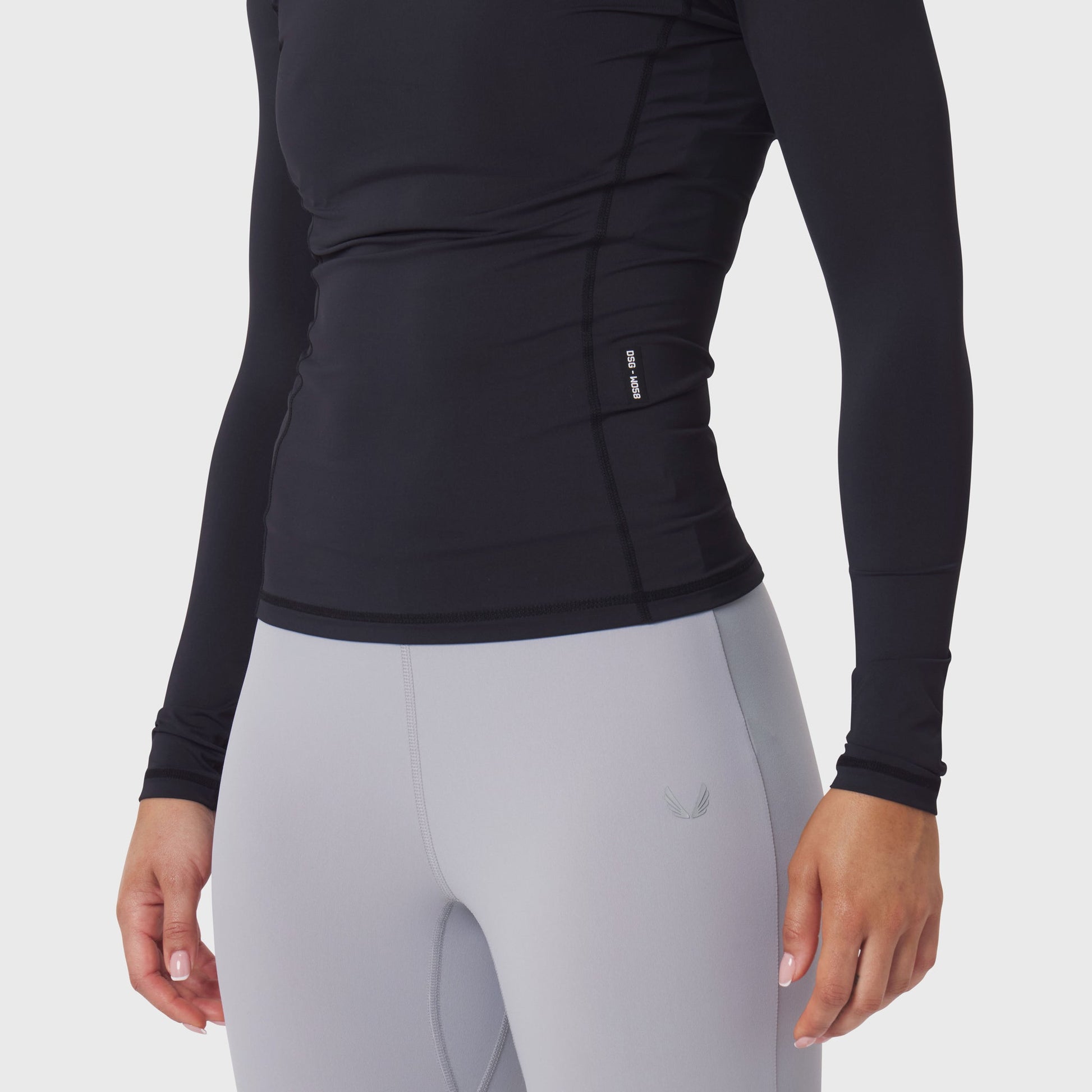 W058. LYCRA® ADAPTIV Baselayer Longsleeve Black | ASRV near me