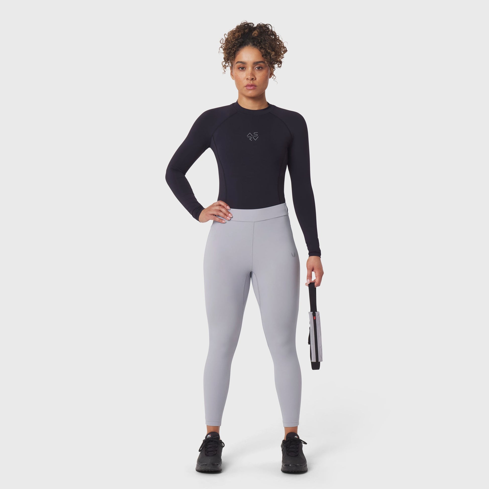 W058. LYCRA® ADAPTIV Baselayer Longsleeve Black | ASRV near me