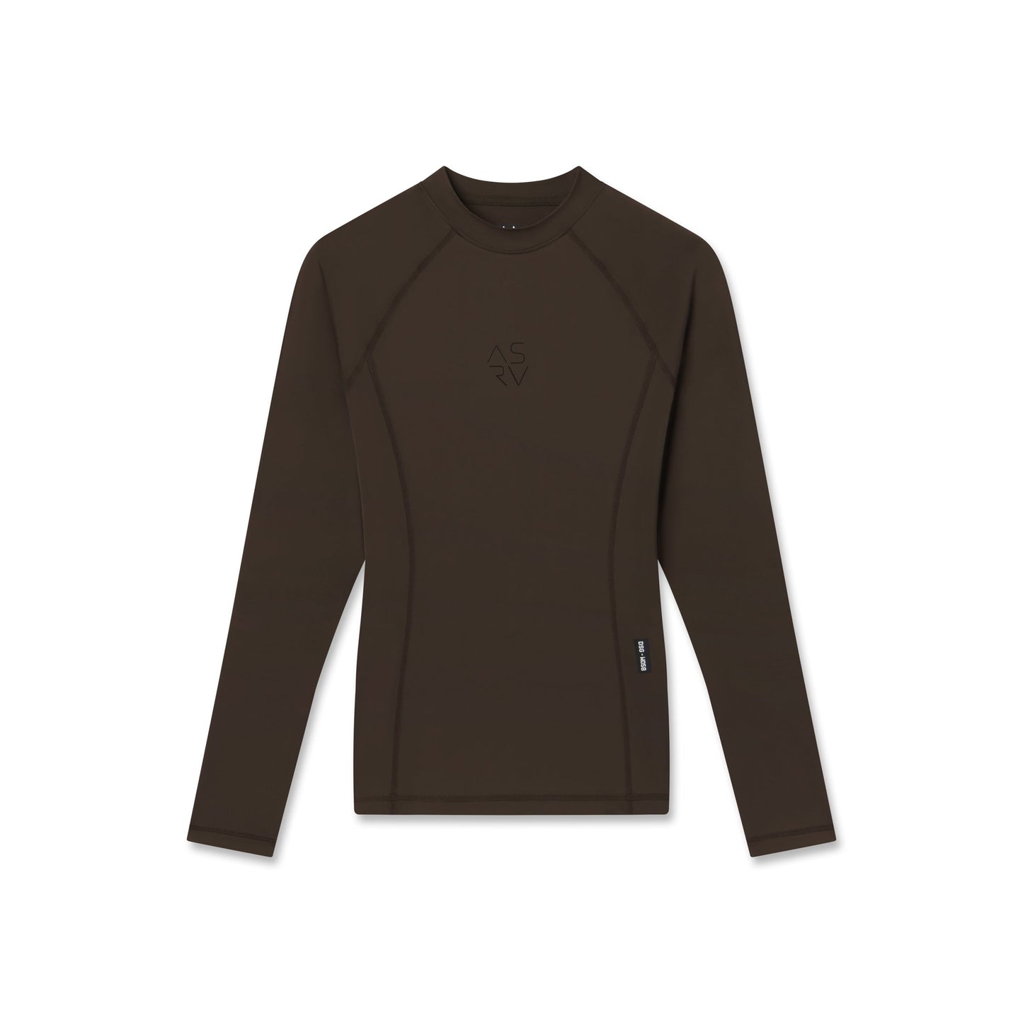 W058. LYCRA® ADAPTIV Baselayer Longsleeve Dark Earth | ASRV sale