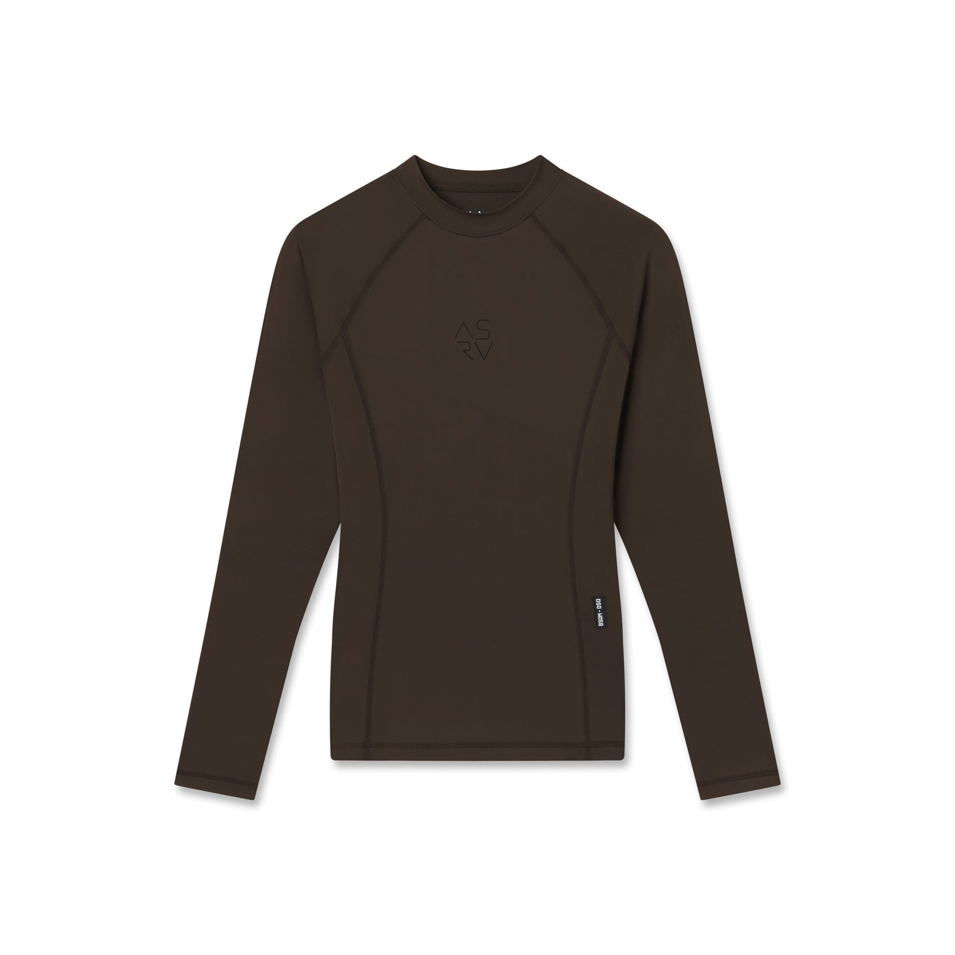 W058. LYCRA® ADAPTIV Baselayer Longsleeve Dark Earth | ASRV sale