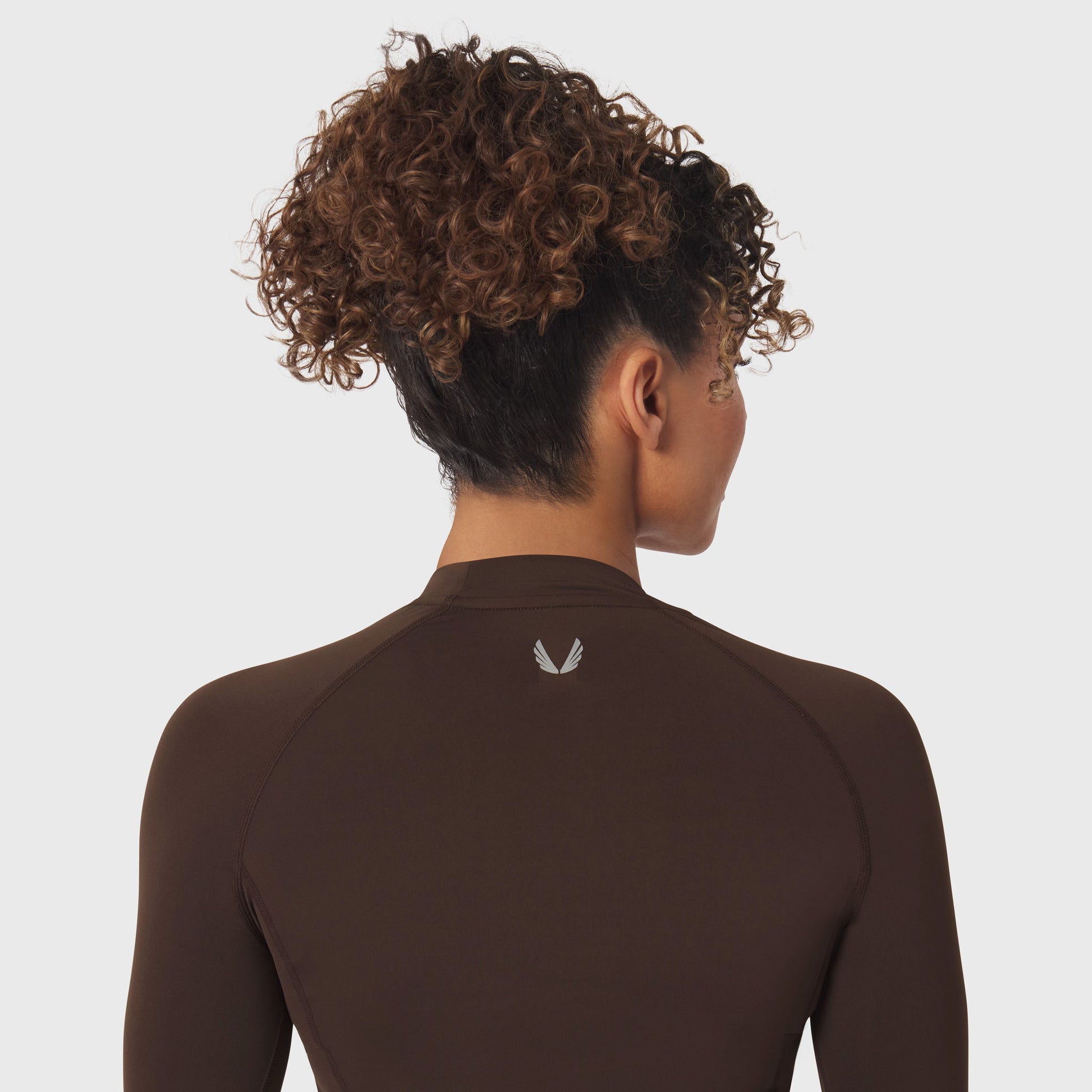 W058. LYCRA® ADAPTIV Baselayer Longsleeve Dark Earth | ASRV sale