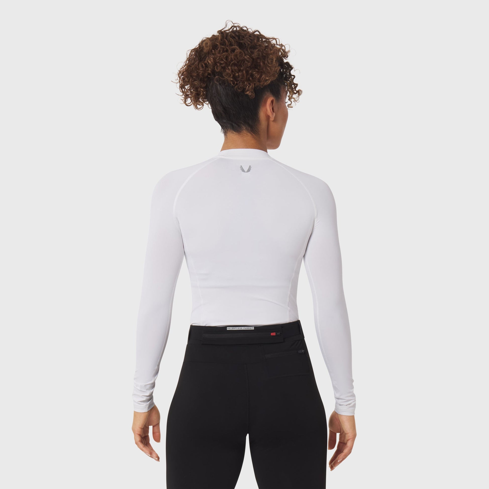 W058. LYCRA® ADAPTIV Baselayer Longsleeve White | ASRV on sale