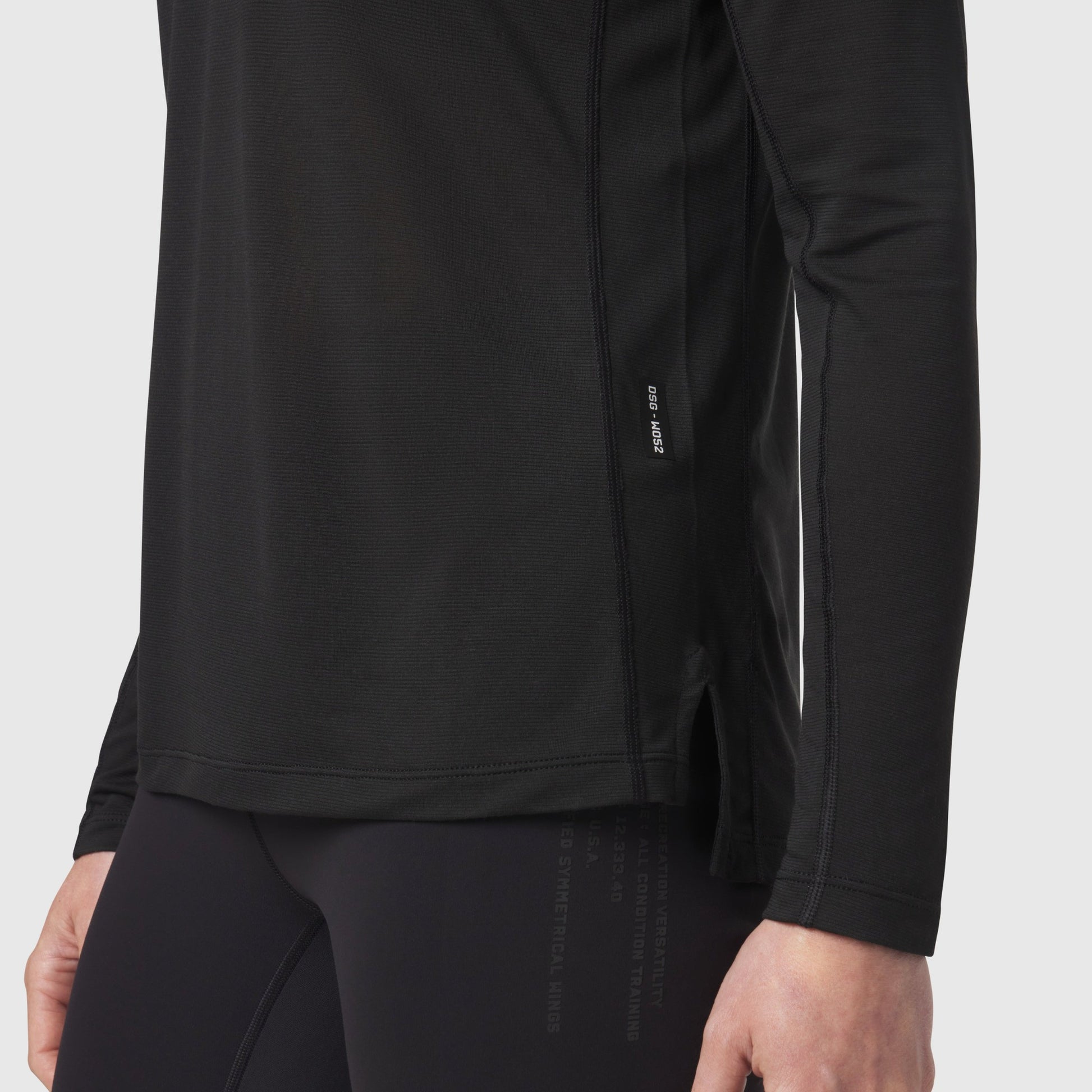 W052. Polartec® Delta Longsleeve Black | ASRV for sale