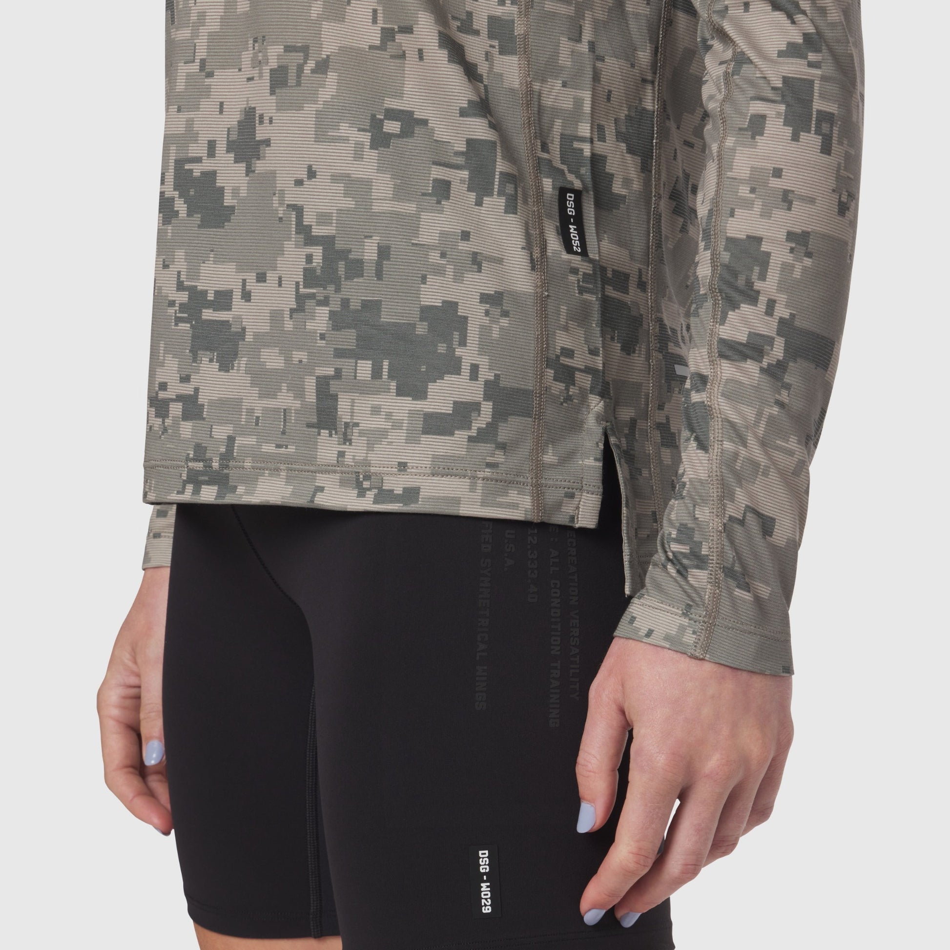 W052. Polartec® Delta Longsleeve Digital Camo | ASRV Online