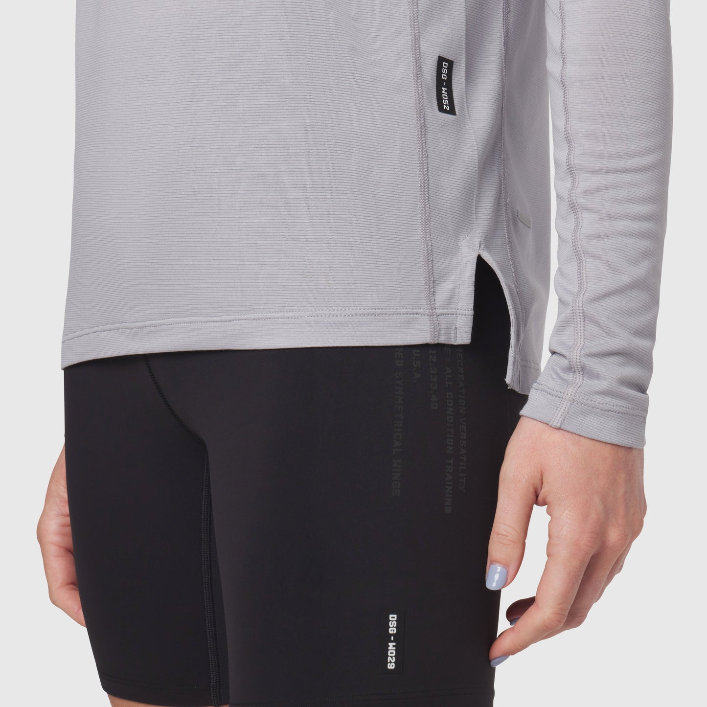 W052. Polartec® Delta Longsleeve Slate Grey | ASRV Discount