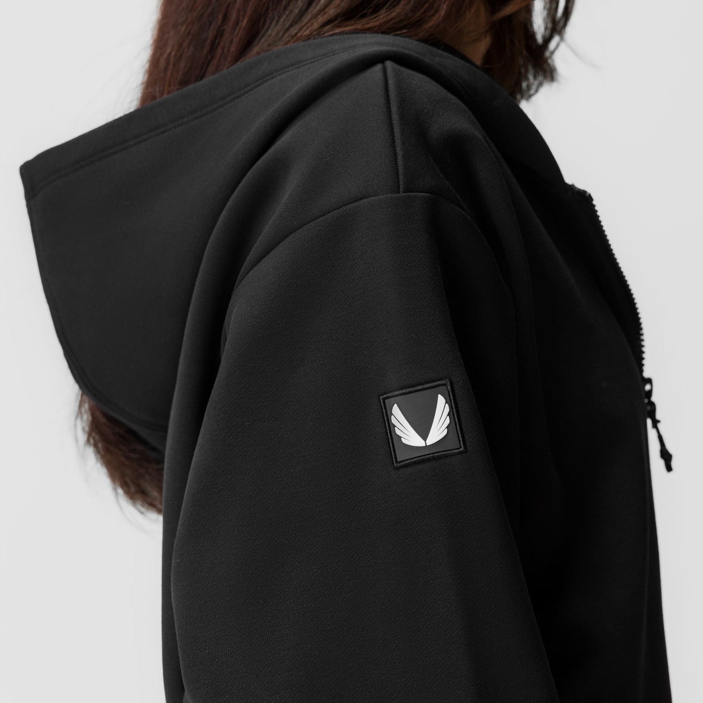 ASRV x Equinox Sorona® French-Terry Oversized Zip Hoodie Black | ASRV discount
