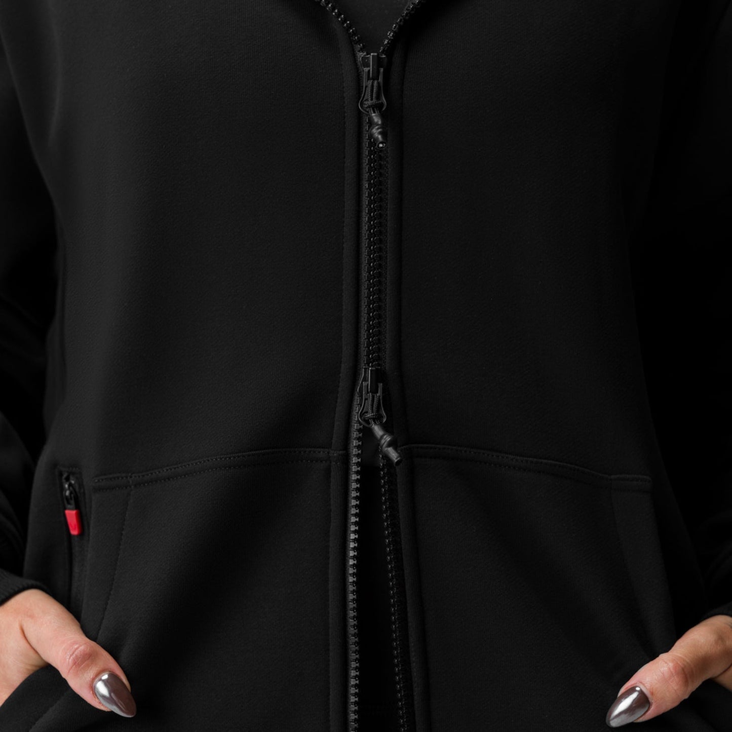 ASRV x Equinox Sorona® French-Terry Oversized Zip Hoodie Black | ASRV discount