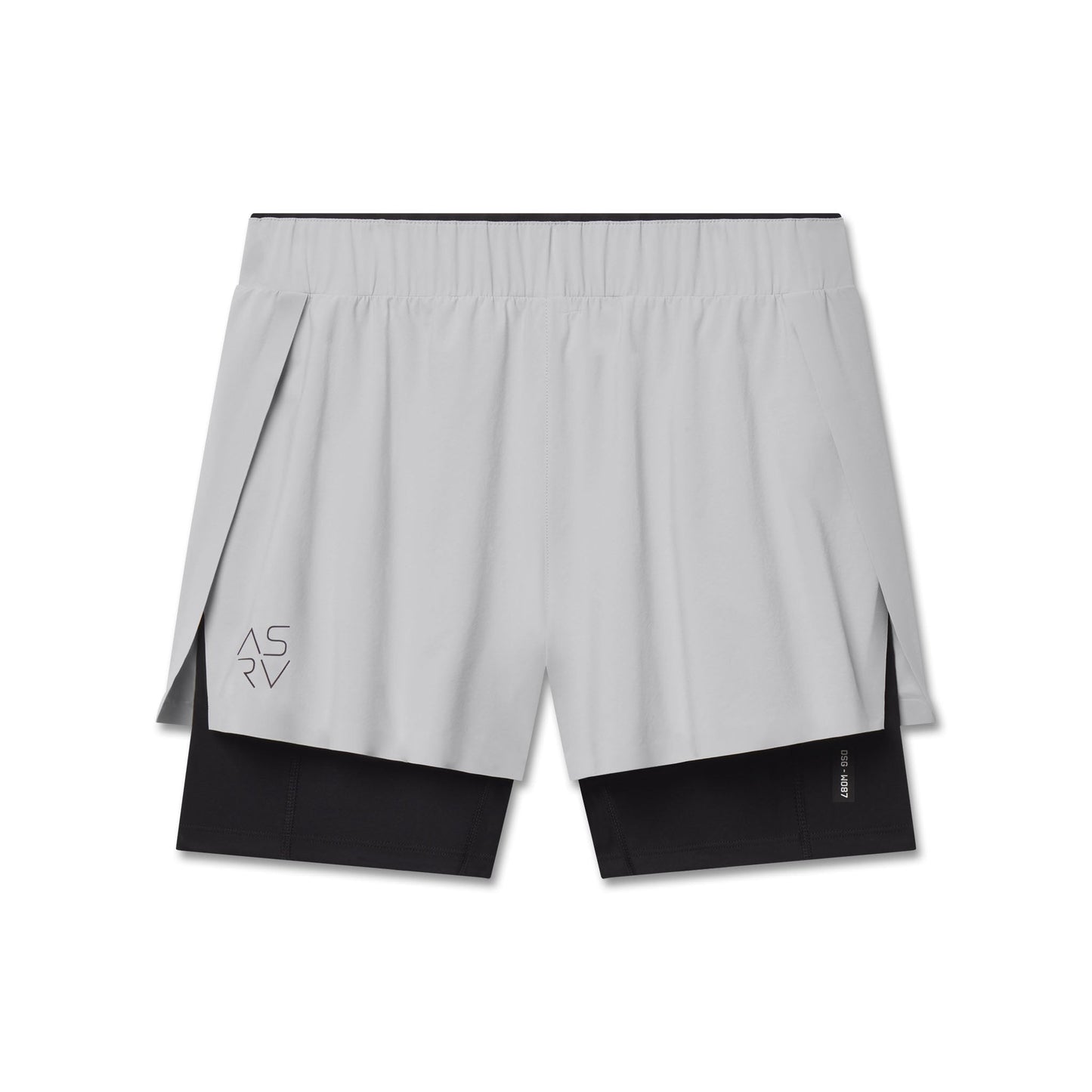 W087. Aerotex™ Side Split Liner Short Slate Grey | ASRV on sale