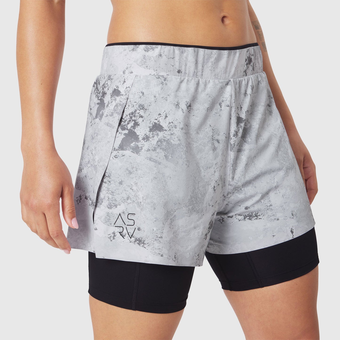 W087. Aerotex™ Side Split Liner Short Sedona Snow Camo | ASRV for sale