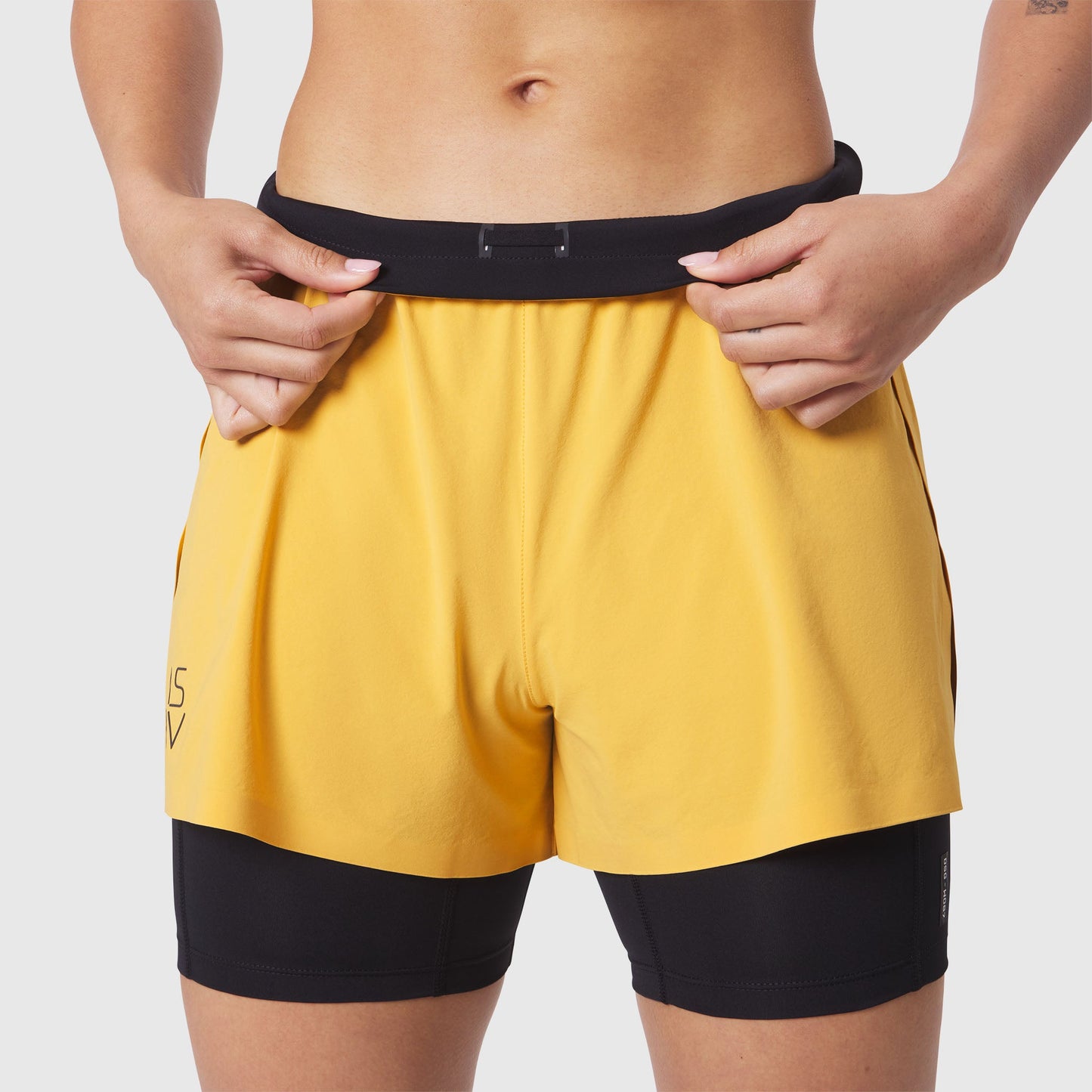 W087. Aerotex™ Side Split Liner Short Amber | ASRV discount