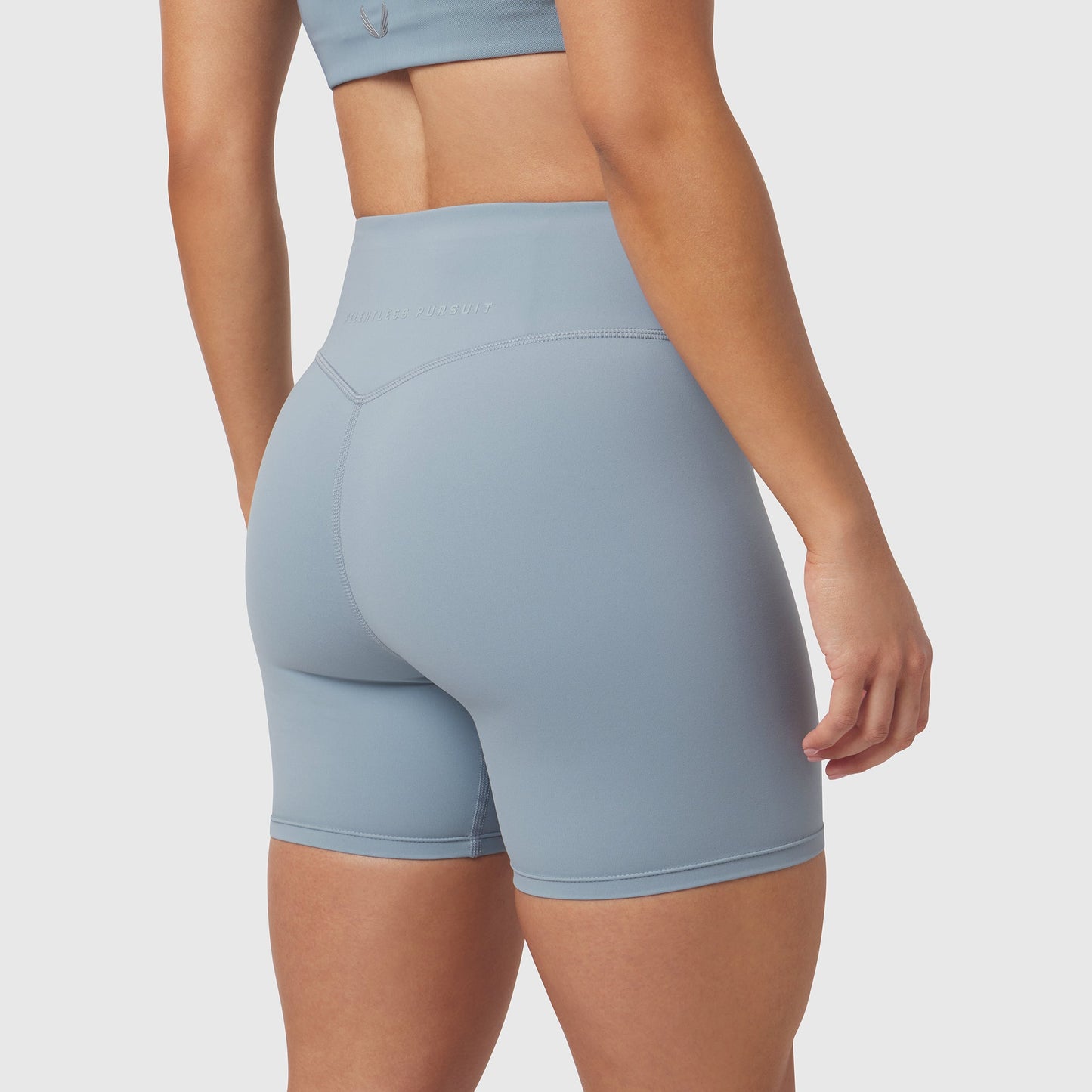W064. LYCRA® ADAPTIV Biker Short Light Sky | ASRV Discount