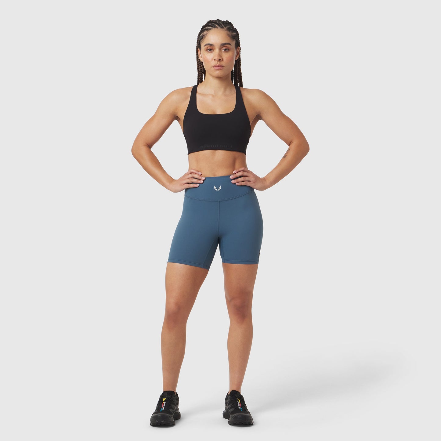 W064. LYCRA® ADAPTIV Biker Short Storm | ASRV sale
