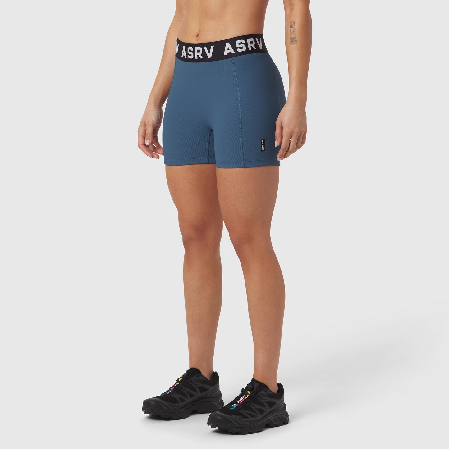 W027. LYCRA® Ribbed Short Storm | ASRV for sale