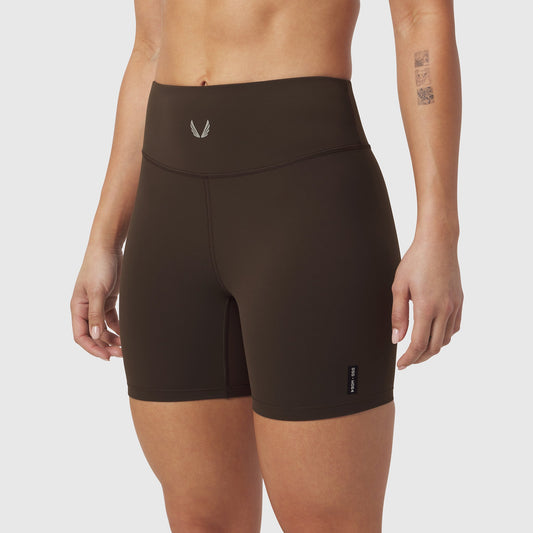 W064. LYCRA® ADAPTIV Biker Short Dark Earth | ASRV discount