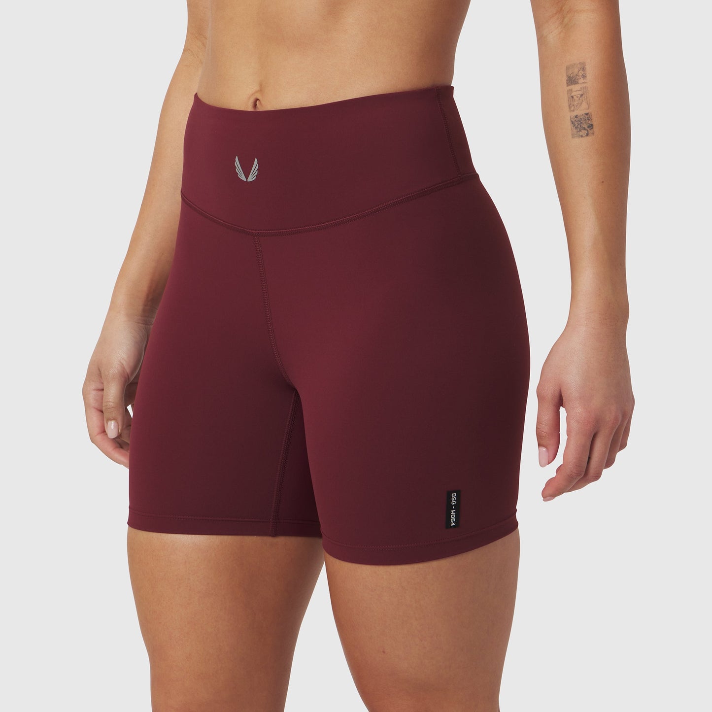 W064. LYCRA® ADAPTIV Biker Short Crimson | ASRV on sale